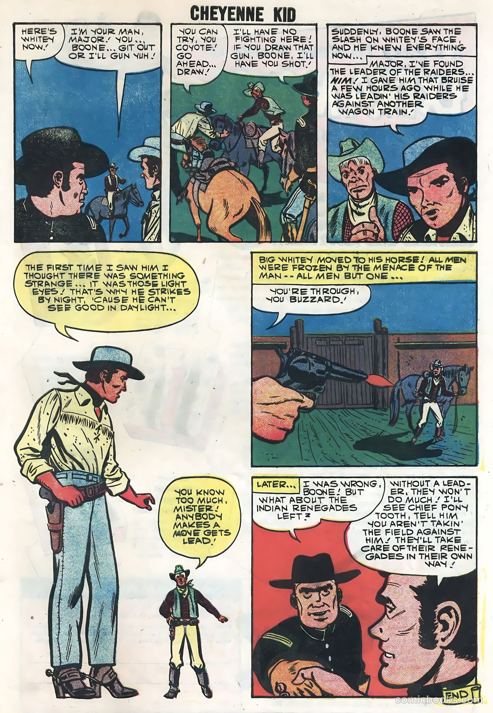 Cheyenne Kid #18 — page 33 of 36