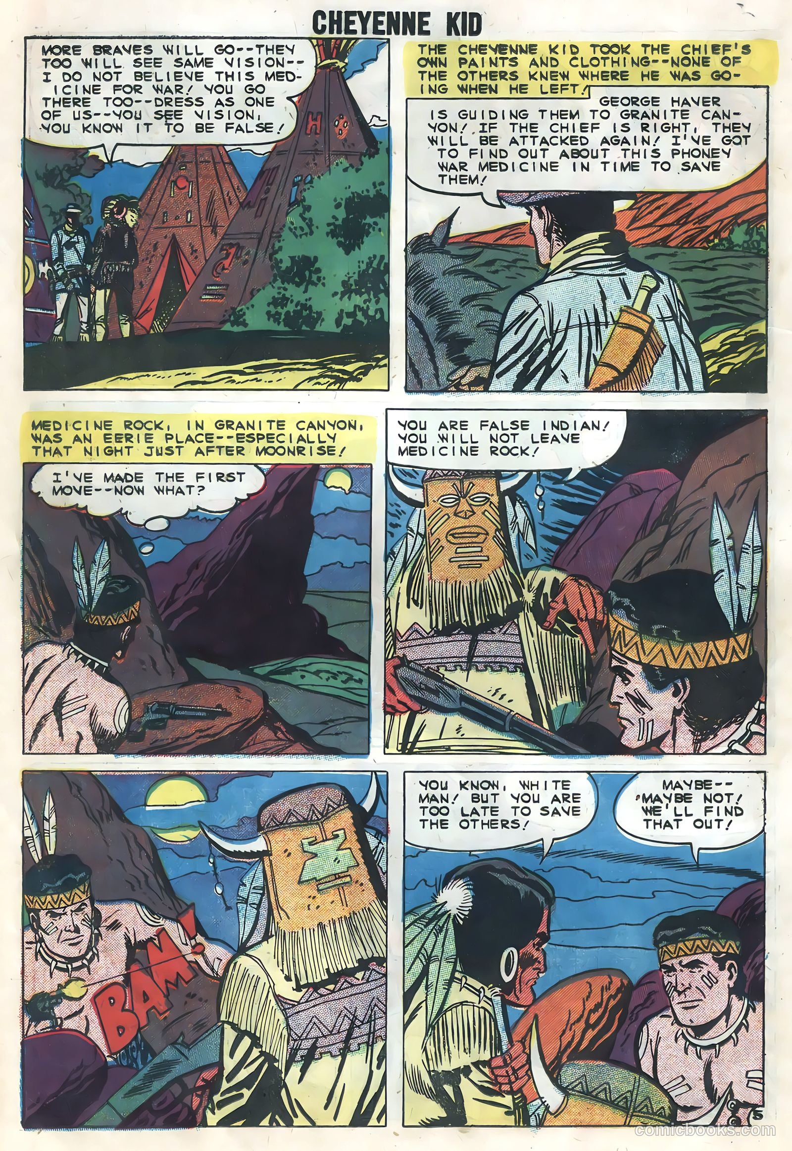 Cheyenne Kid #19 — page 18 of 36