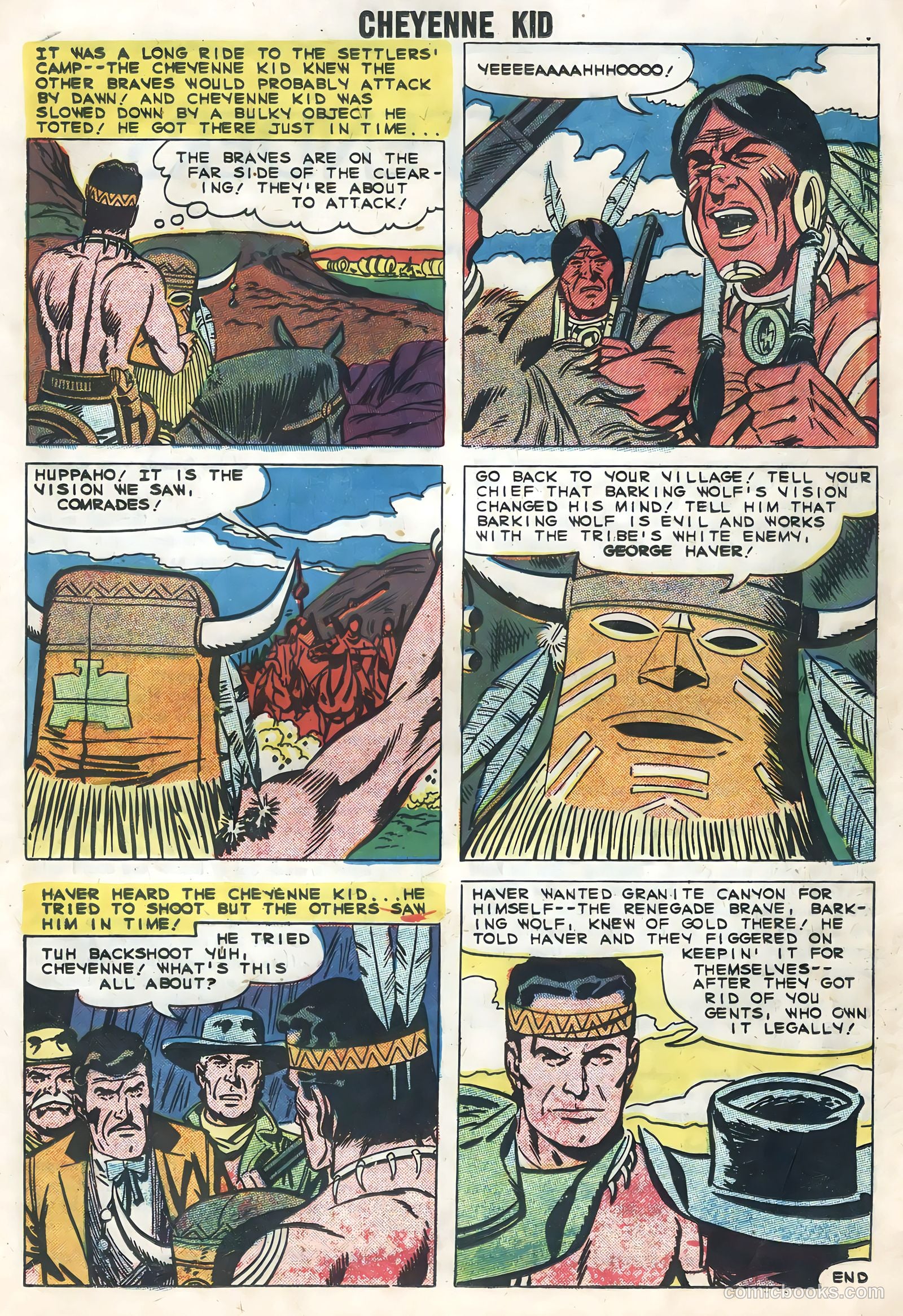 Cheyenne Kid #19 — page 19 of 36