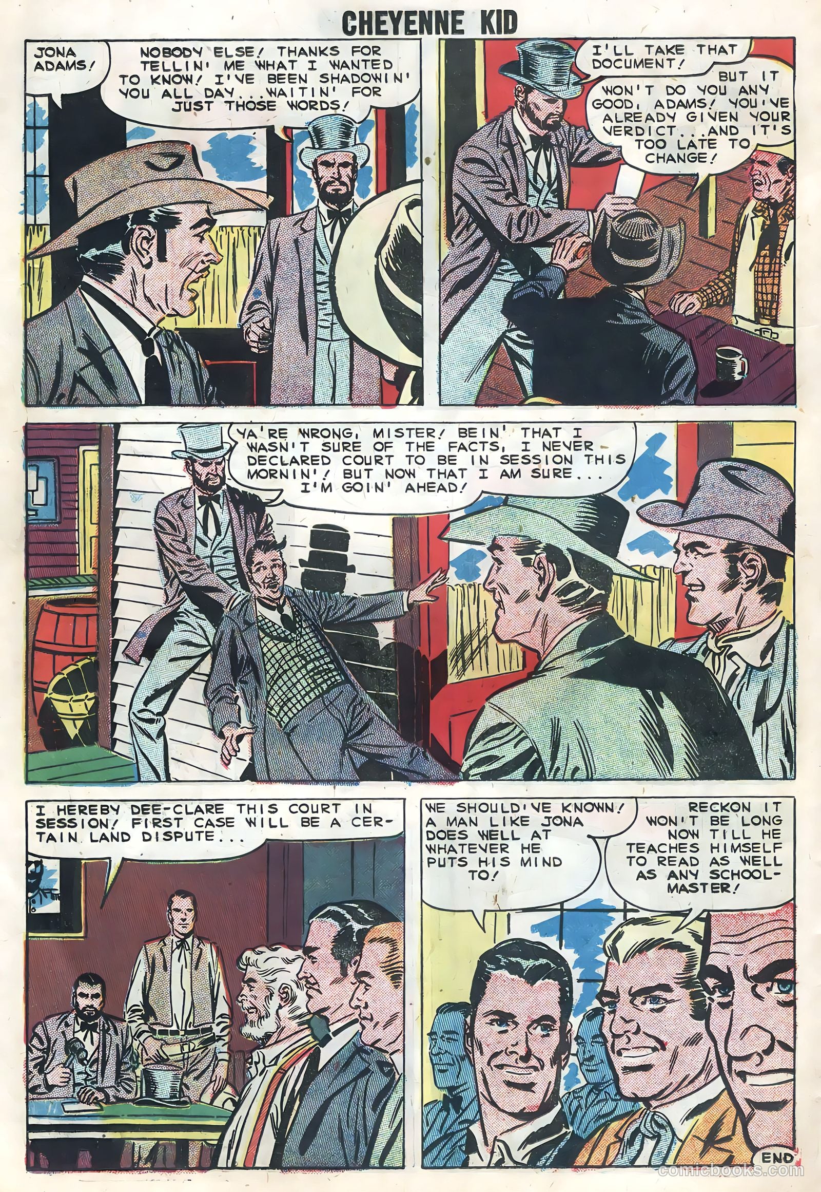 Cheyenne Kid #19 — page 26 of 36
