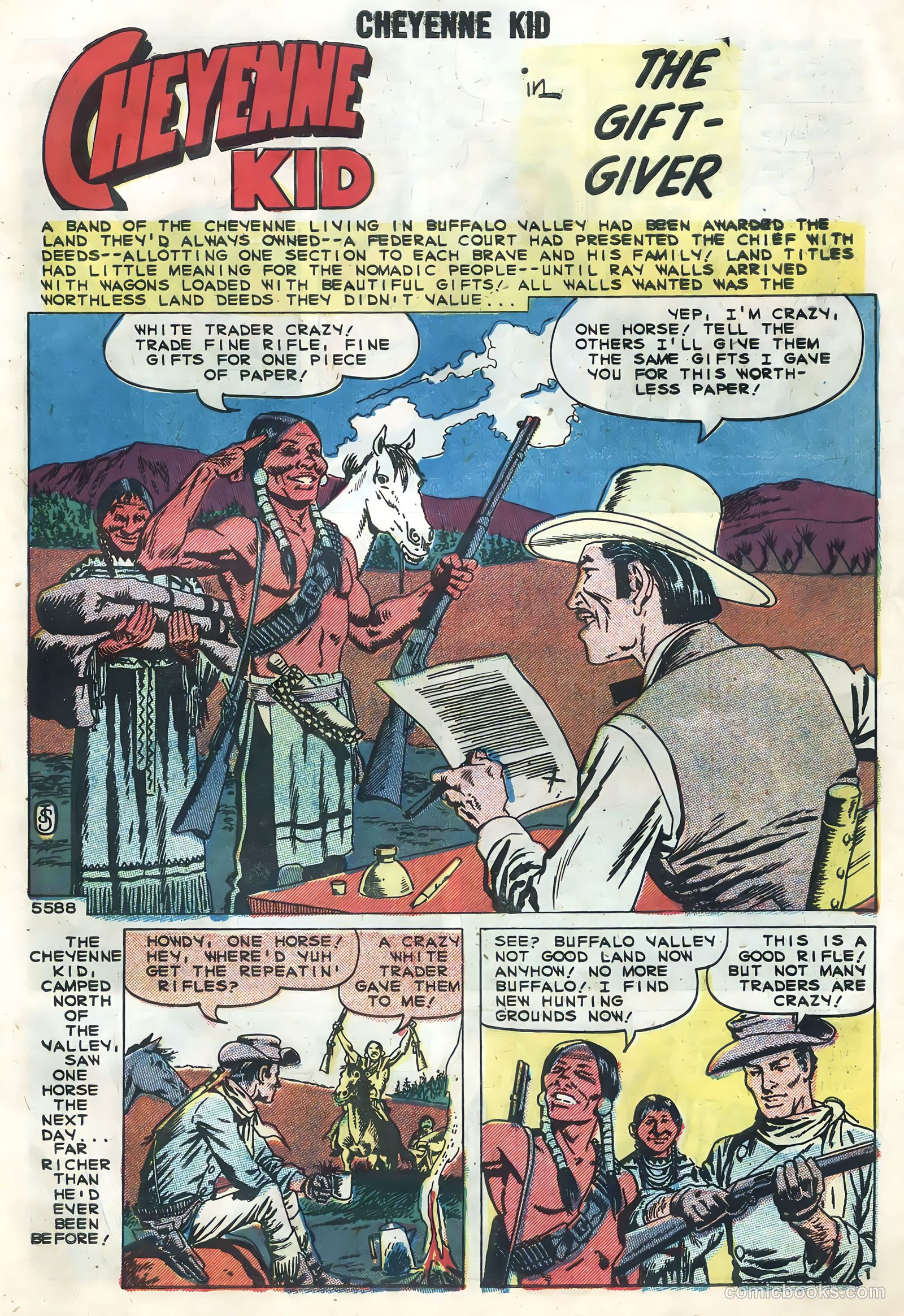 Cheyenne Kid #19 — page 27 of 36