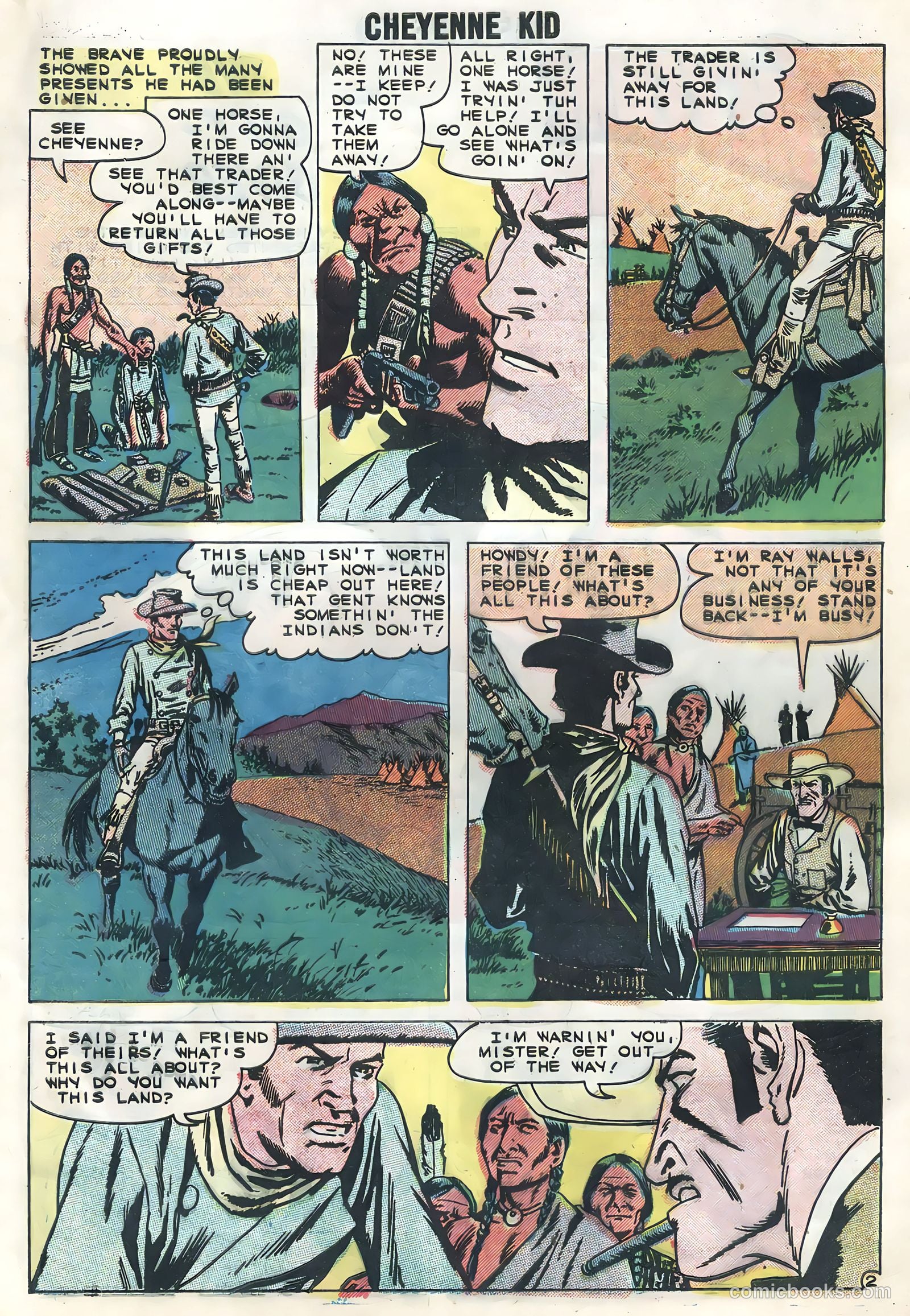 Cheyenne Kid #19 — page 28 of 36