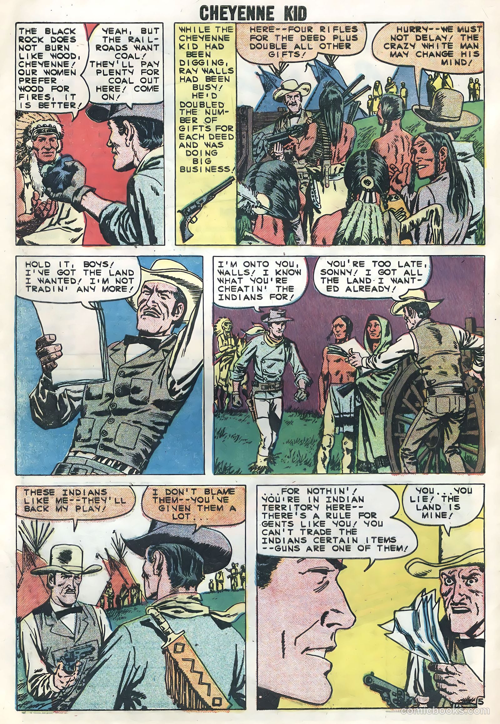 Cheyenne Kid #19 — page 32 of 36