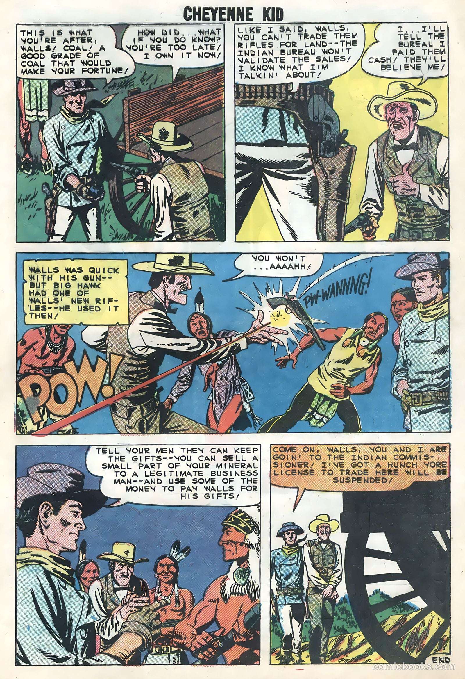 Cheyenne Kid #19 — page 33 of 36