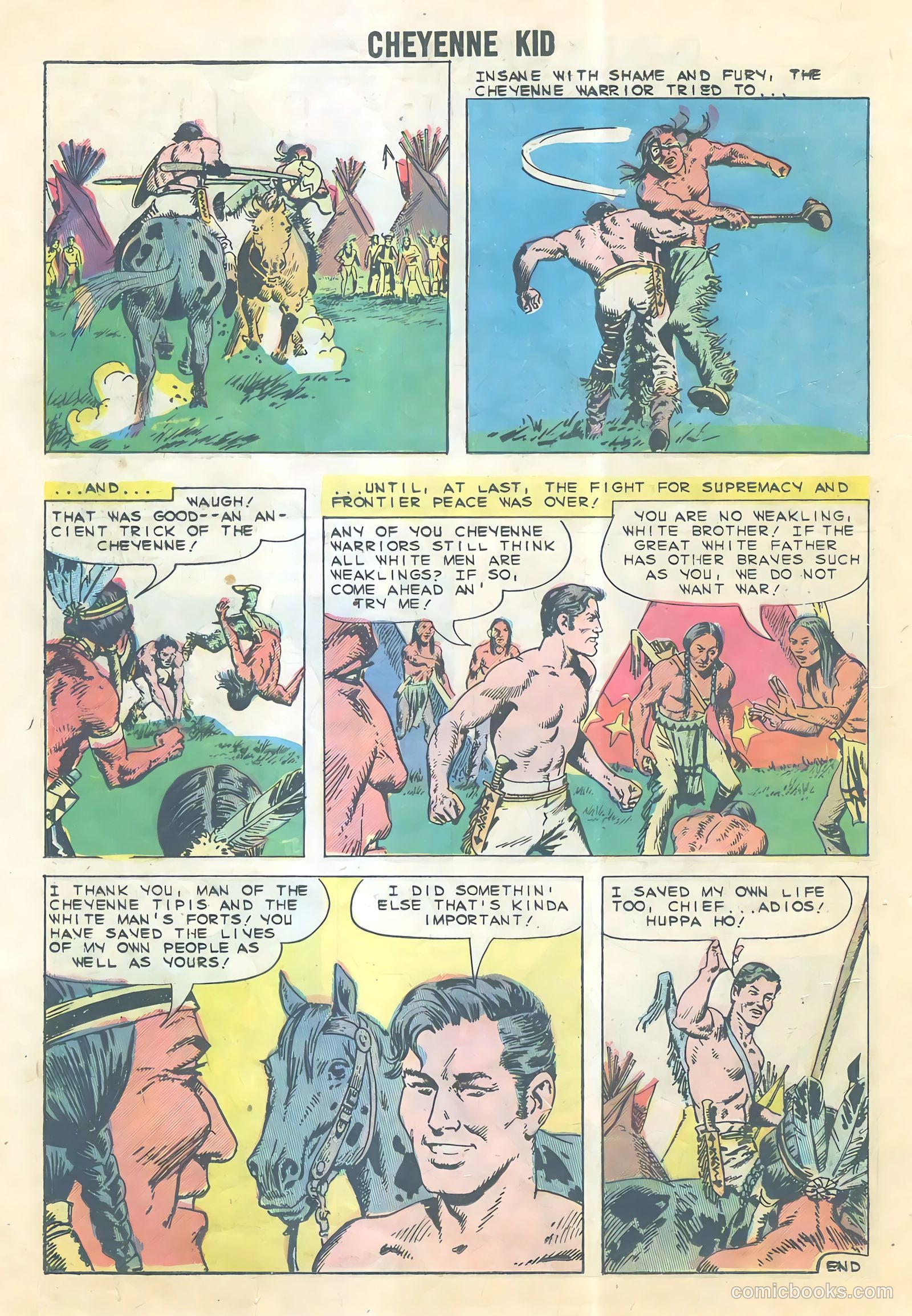Cheyenne Kid #20 — page 17 of 33