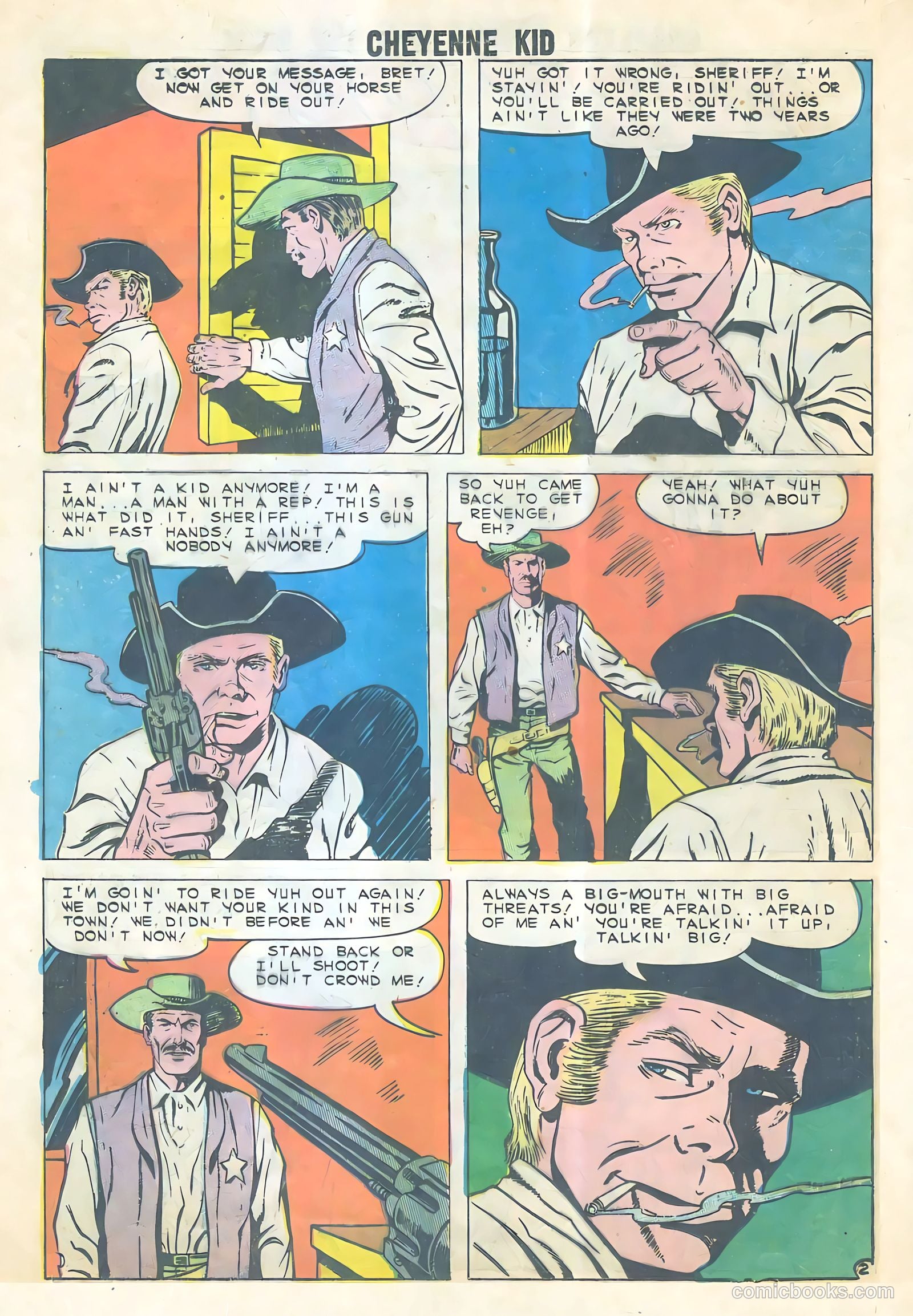 Cheyenne Kid #20 — page 23 of 33