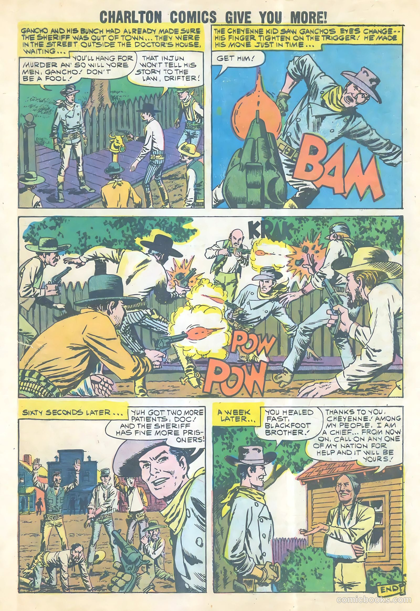 Cheyenne Kid #20 — page 32 of 33
