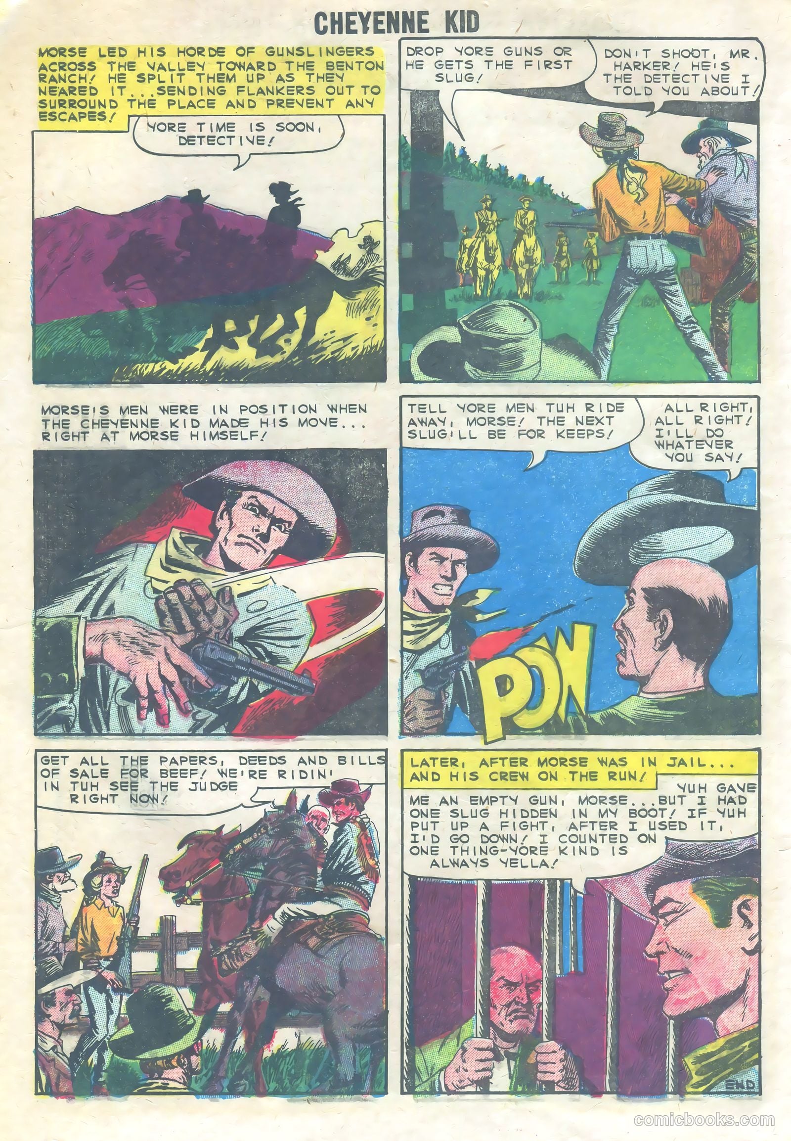 Cheyenne Kid #22 — page 8 of 36