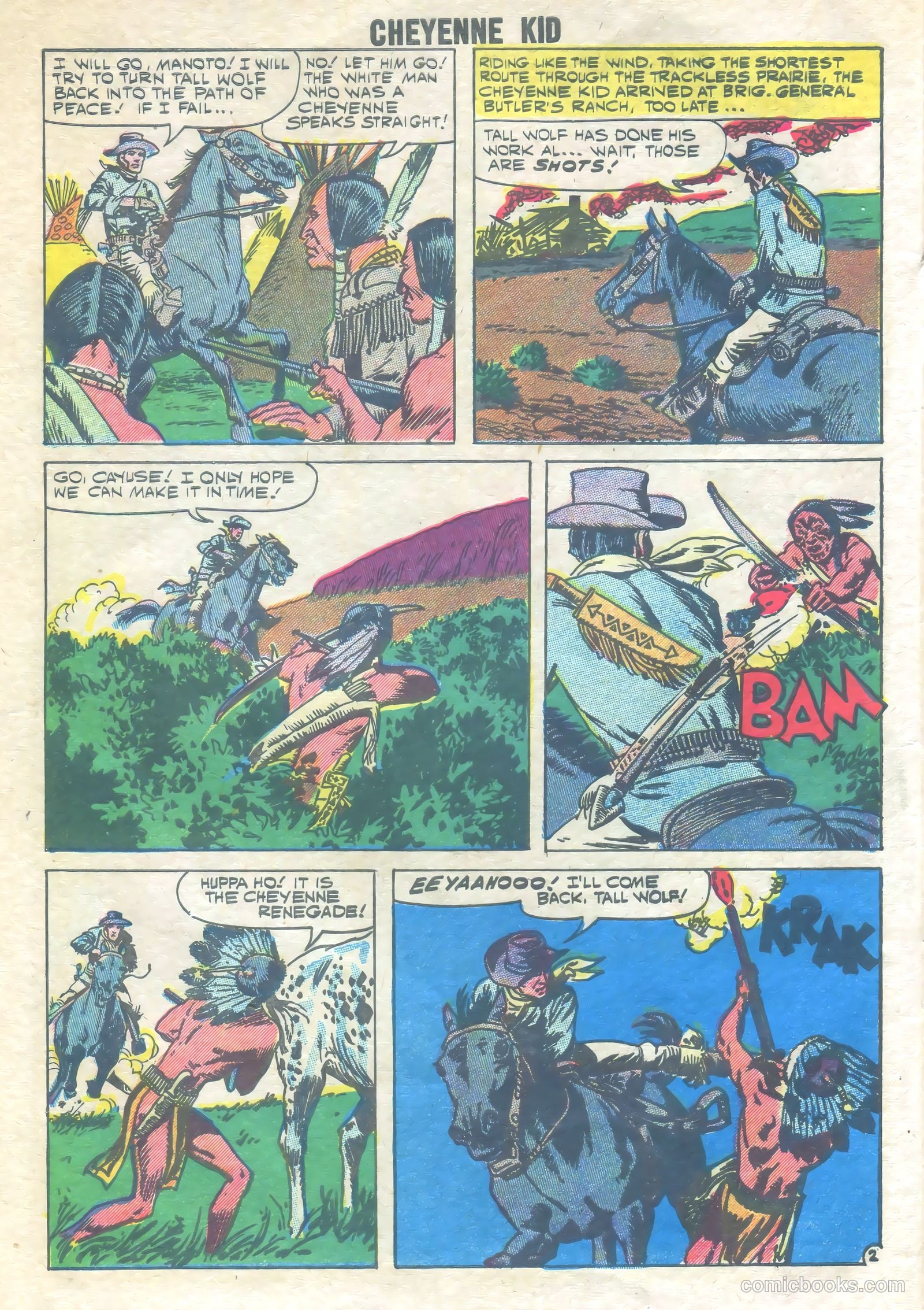 Cheyenne Kid #22 — page 10 of 36