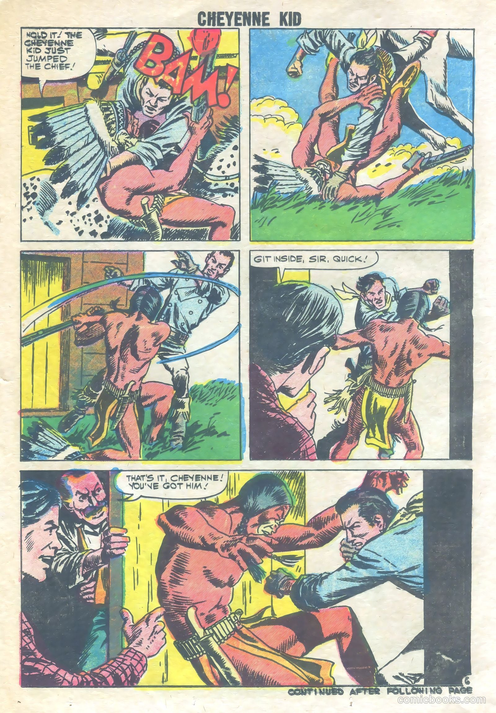 Cheyenne Kid #22 — page 14 of 36