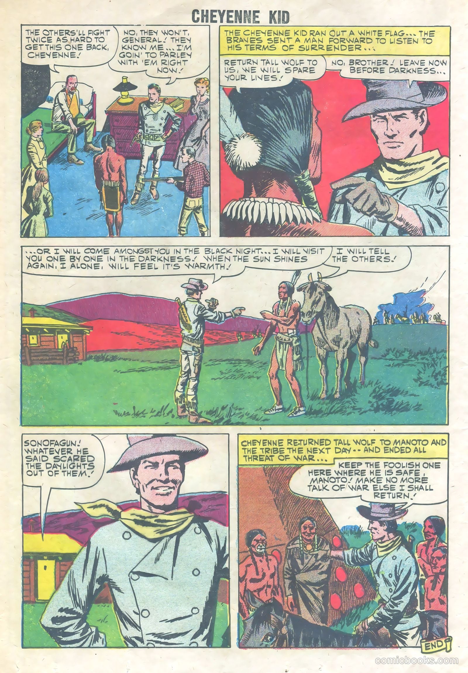 Cheyenne Kid #22 — page 16 of 36