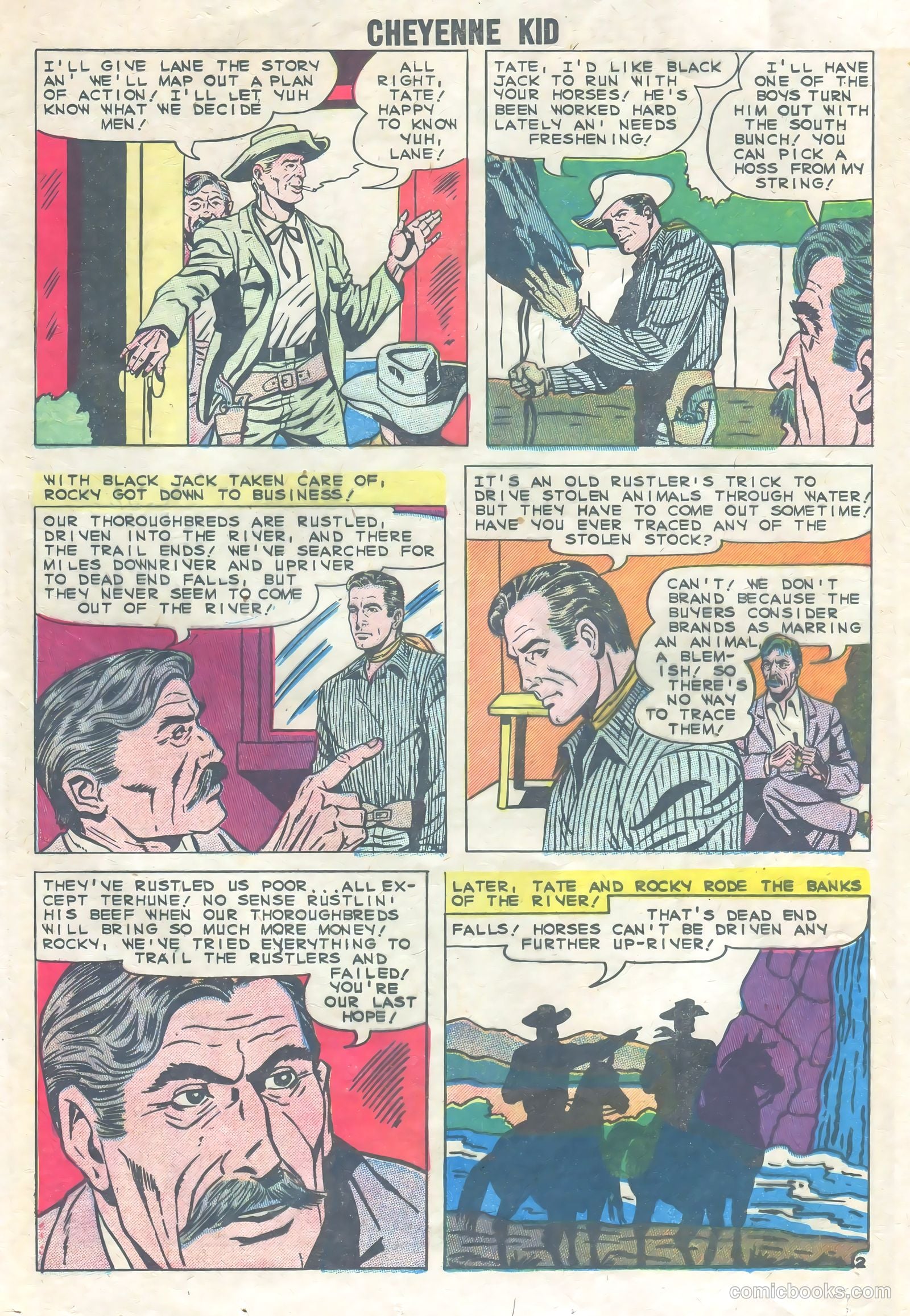 Cheyenne Kid #22 — page 20 of 36