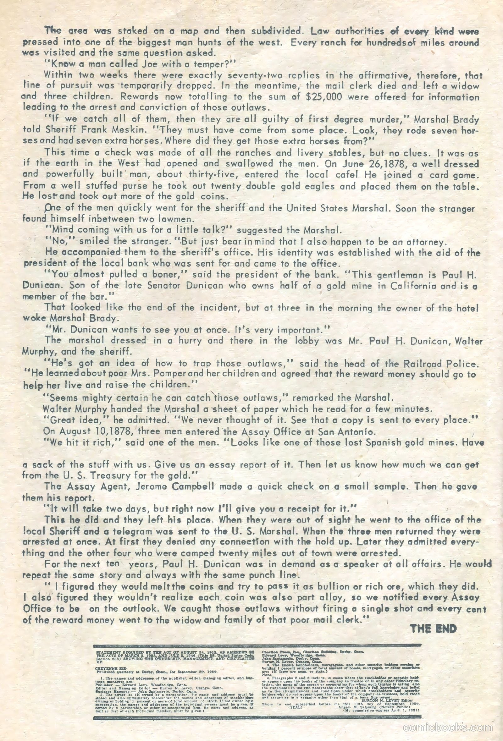 Cheyenne Kid #22 — page 26 of 36