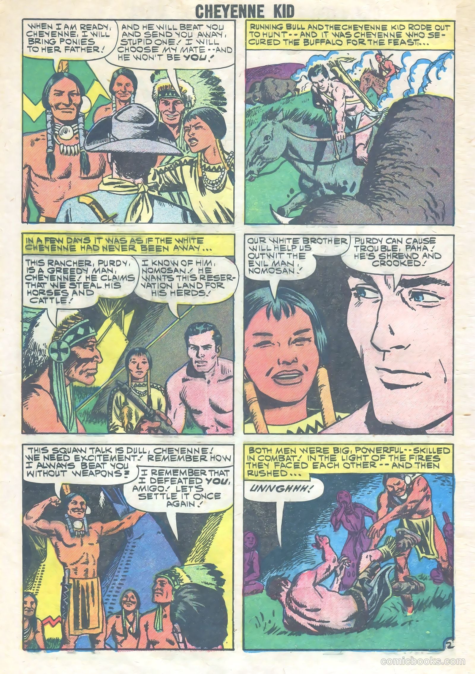 Cheyenne Kid #22 — page 28 of 36