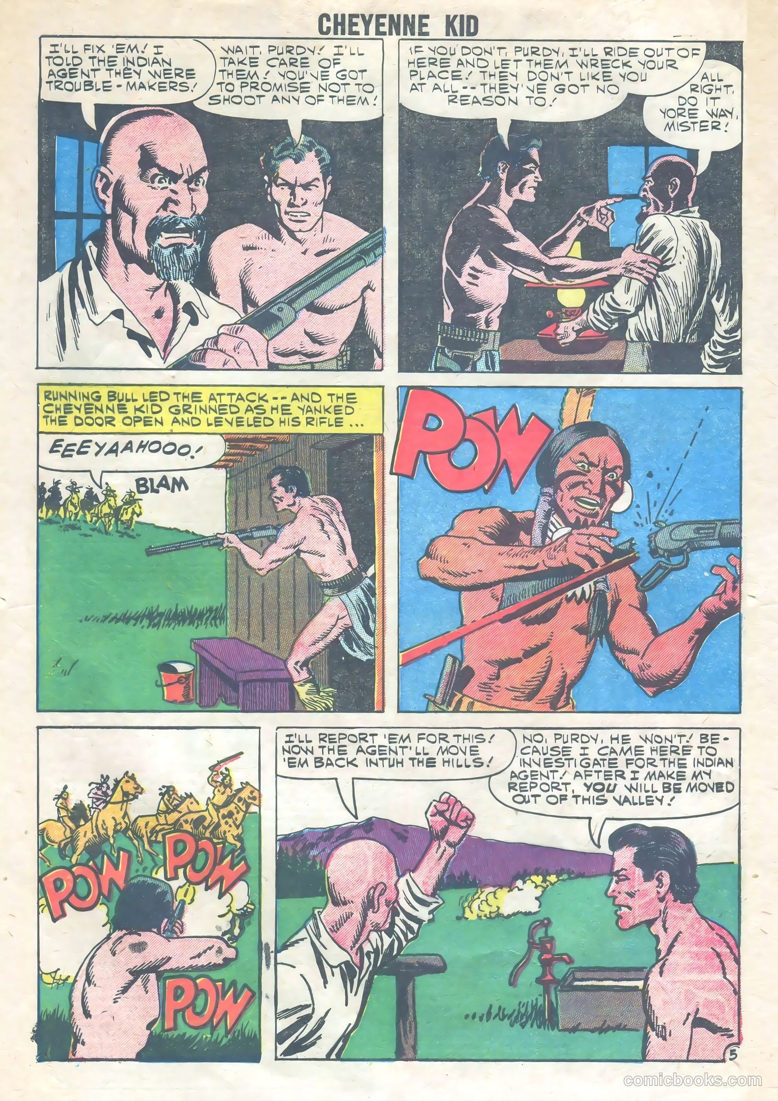 Cheyenne Kid #22 — page 32 of 36
