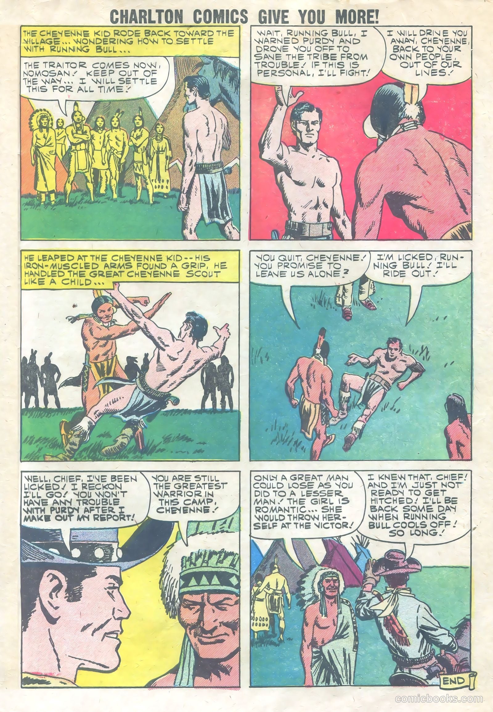 Cheyenne Kid #22 — page 33 of 36