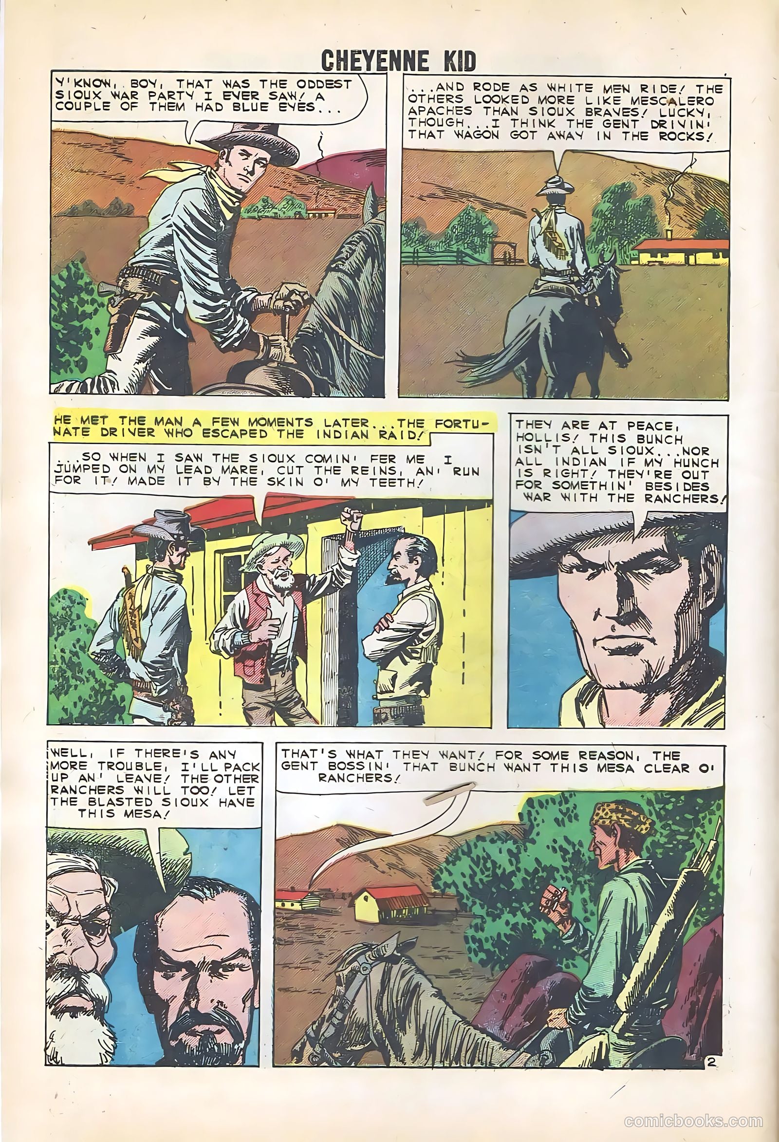 Cheyenne Kid #23 — page 4 of 36