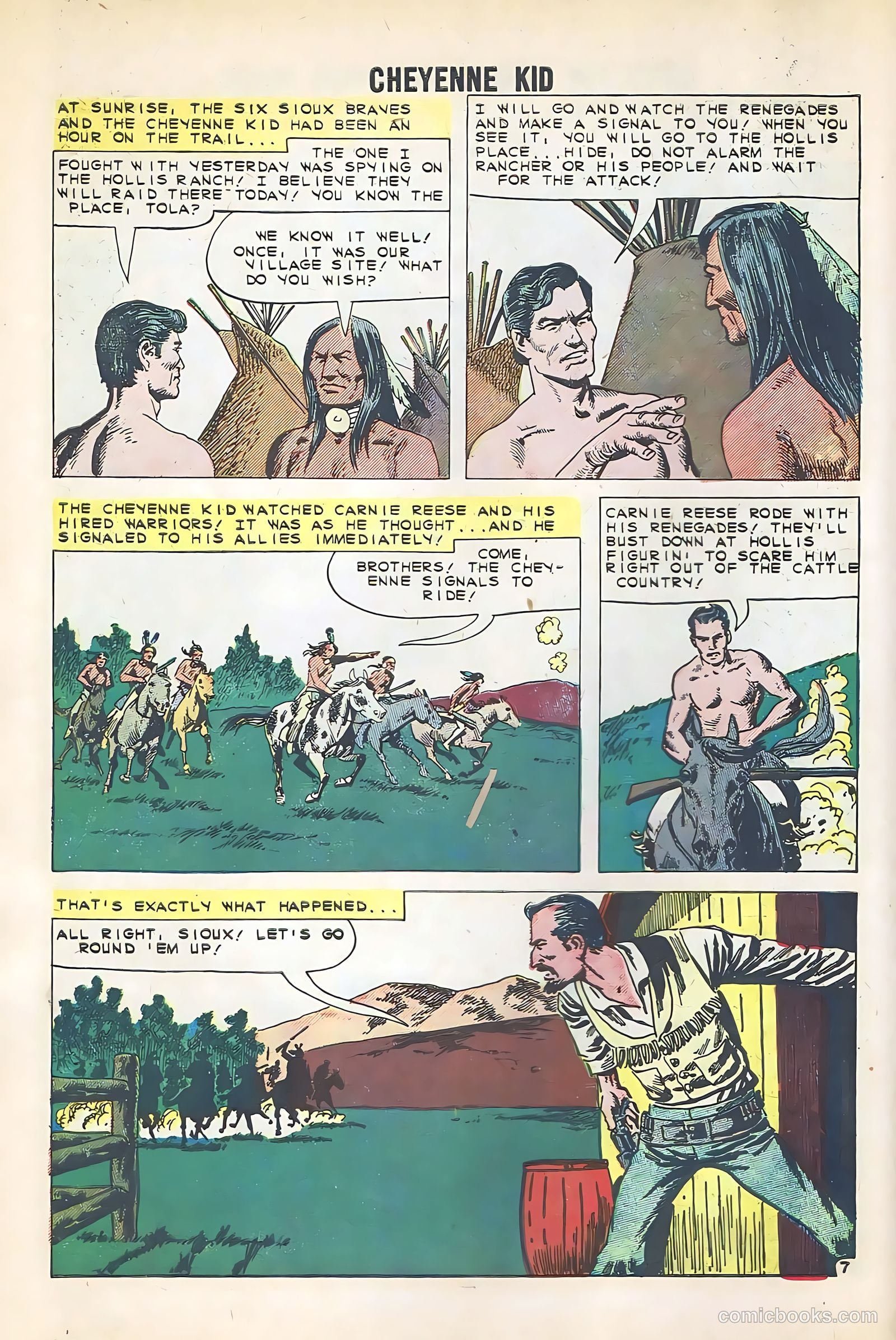 Cheyenne Kid #23 — page 10 of 36