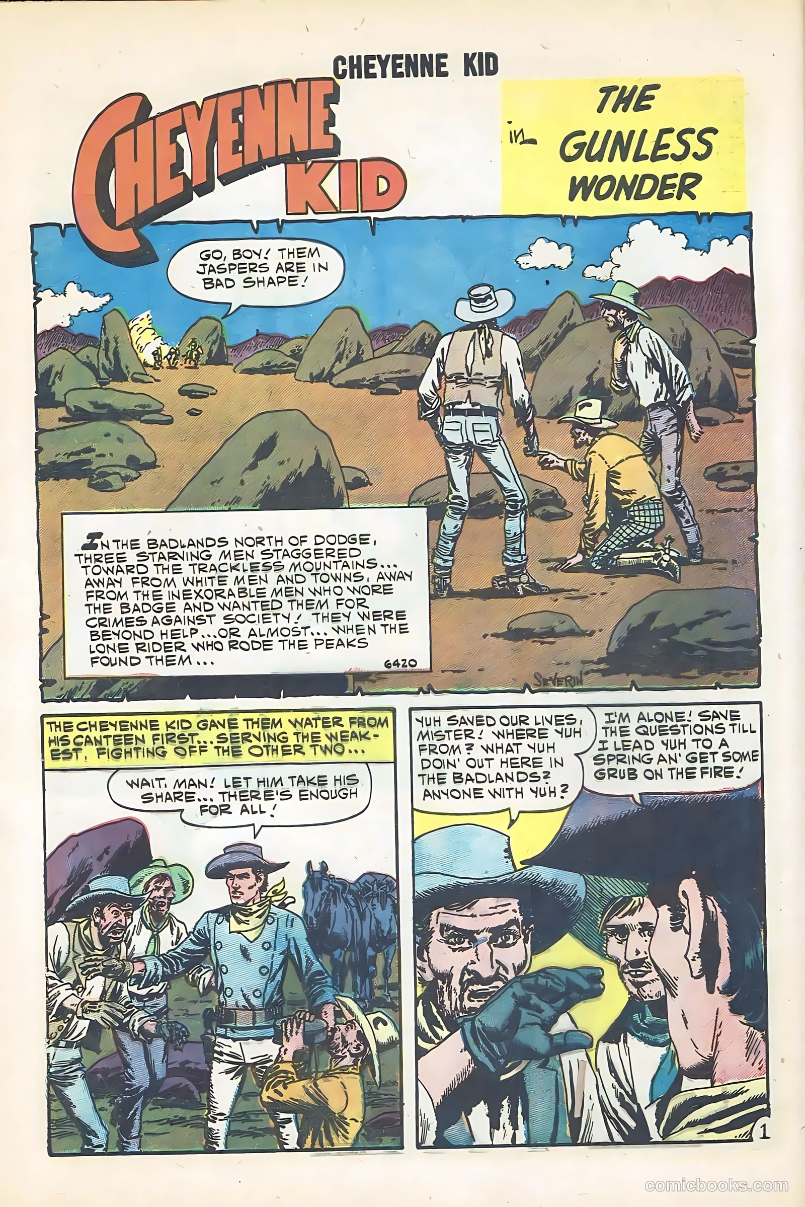 Cheyenne Kid #23 — page 28 of 36