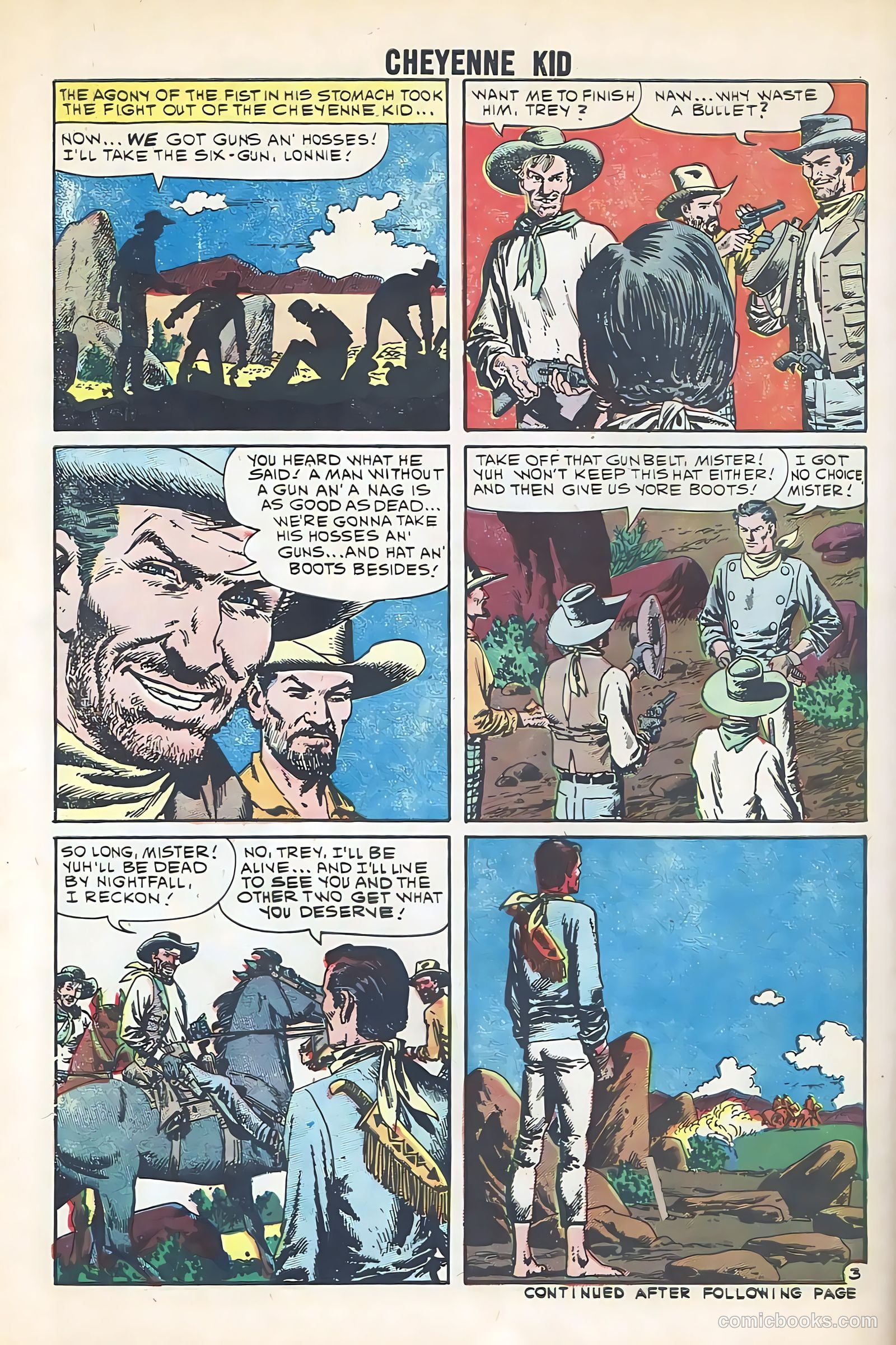Cheyenne Kid #23 — page 30 of 36