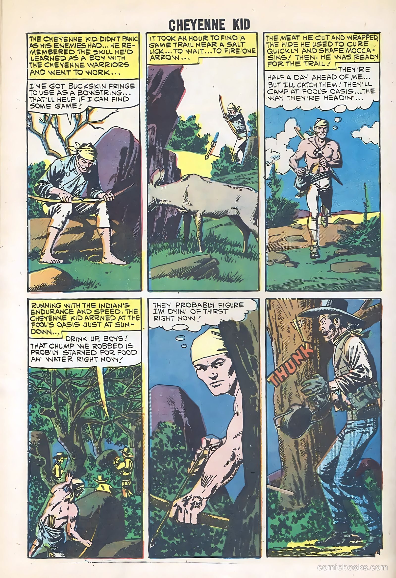 Cheyenne Kid #23 — page 32 of 36