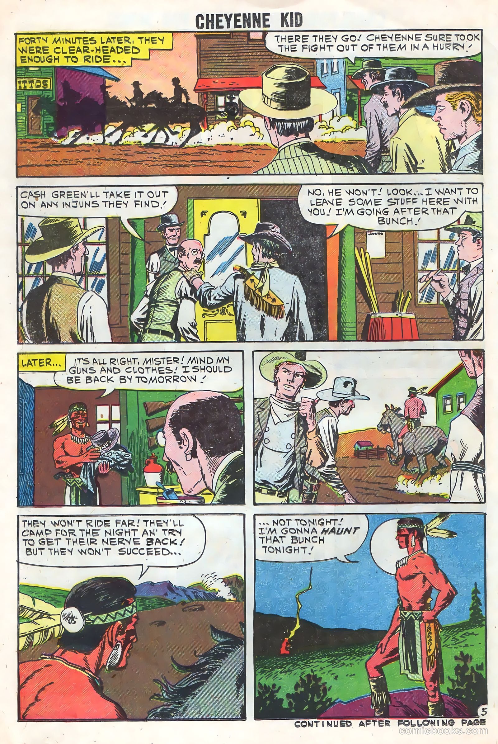 Cheyenne Kid #24 — page 14 of 36