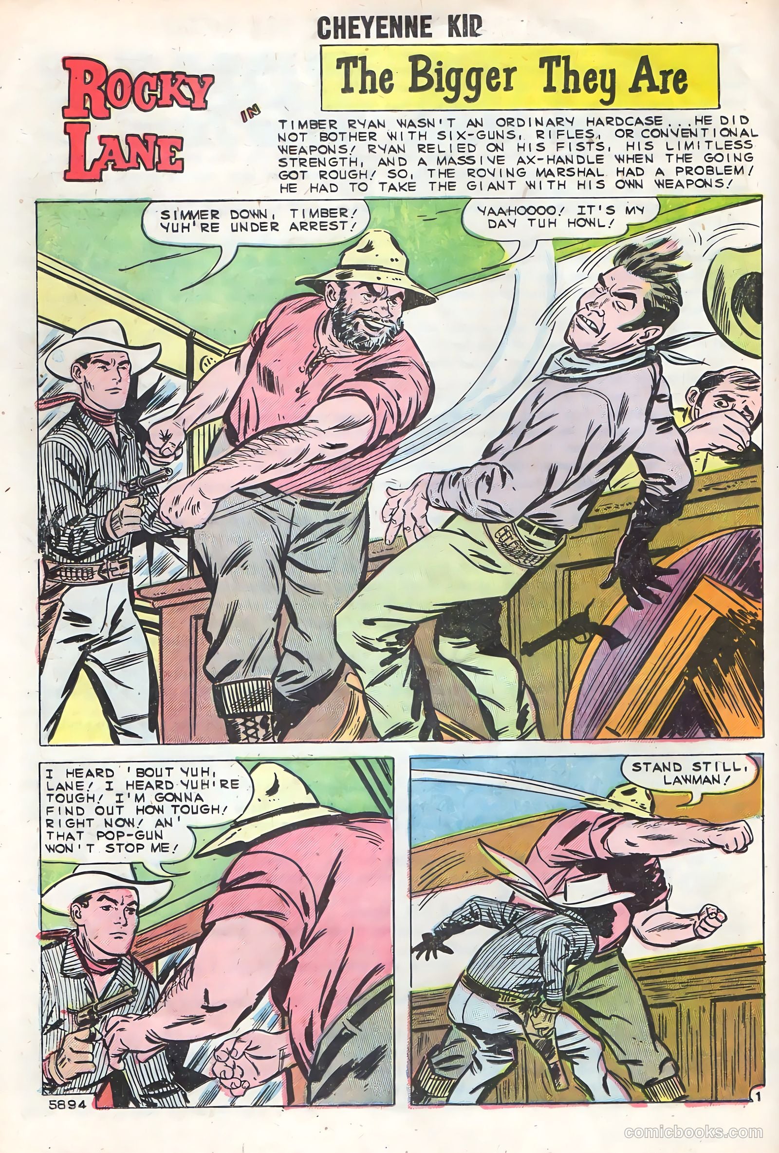 Cheyenne Kid #24 — page 20 of 36