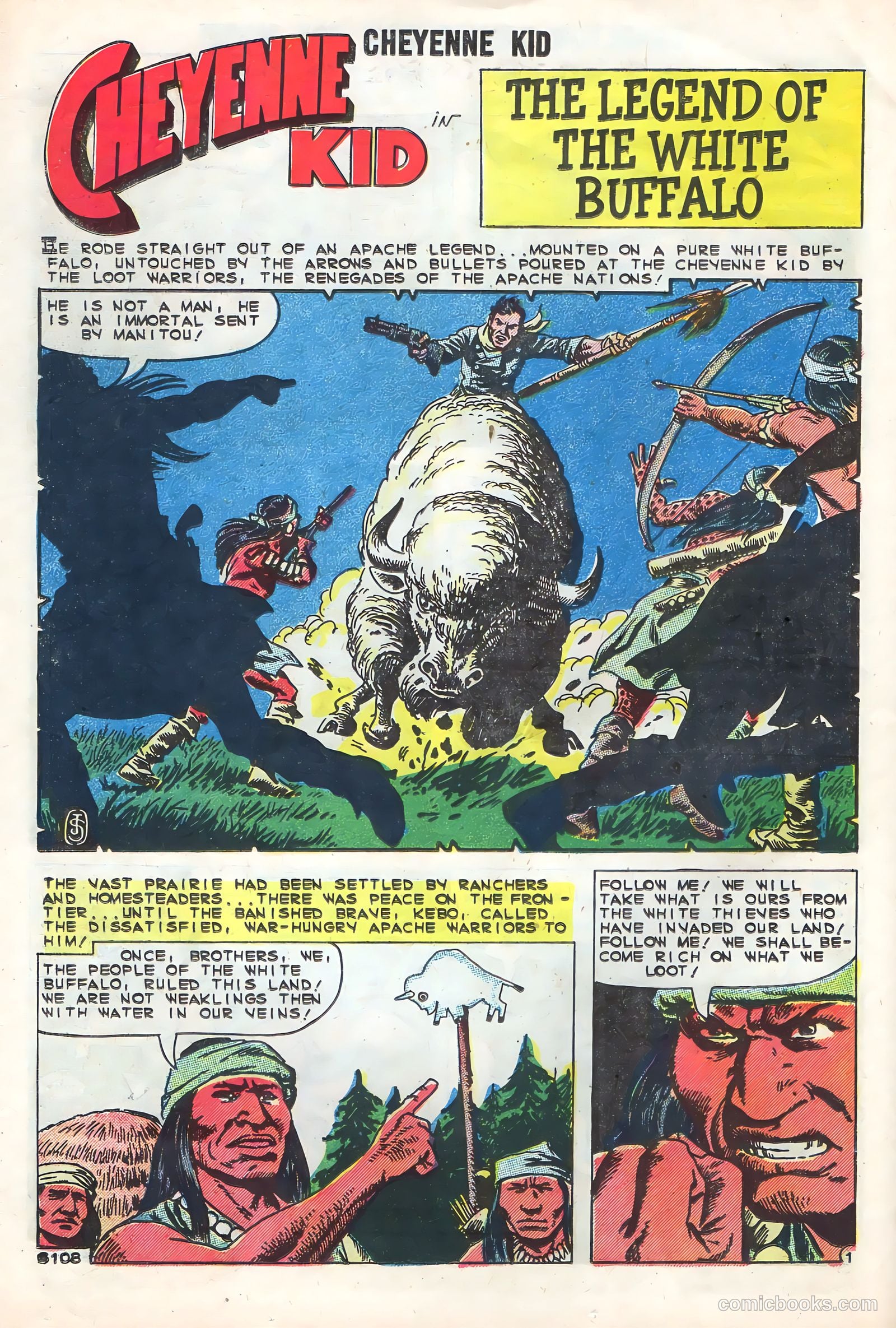 Cheyenne Kid #24 — page 26 of 36