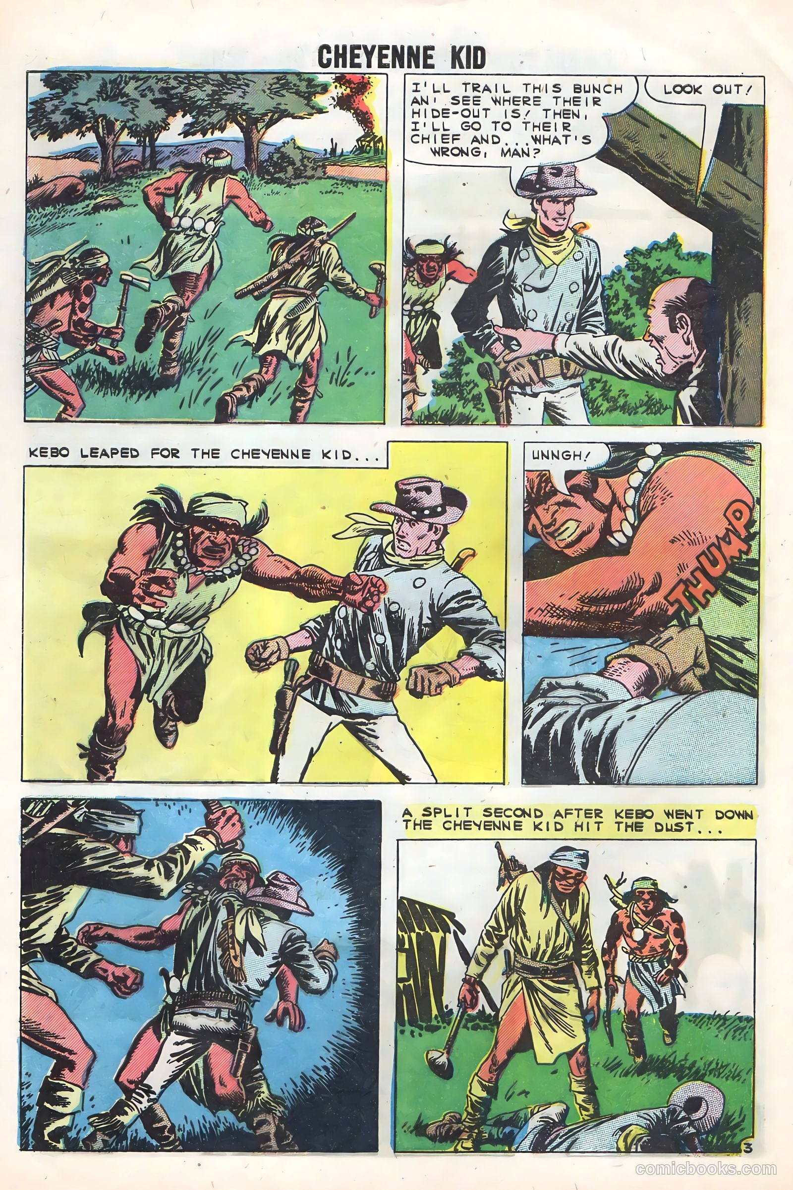 Cheyenne Kid #24 — page 28 of 36