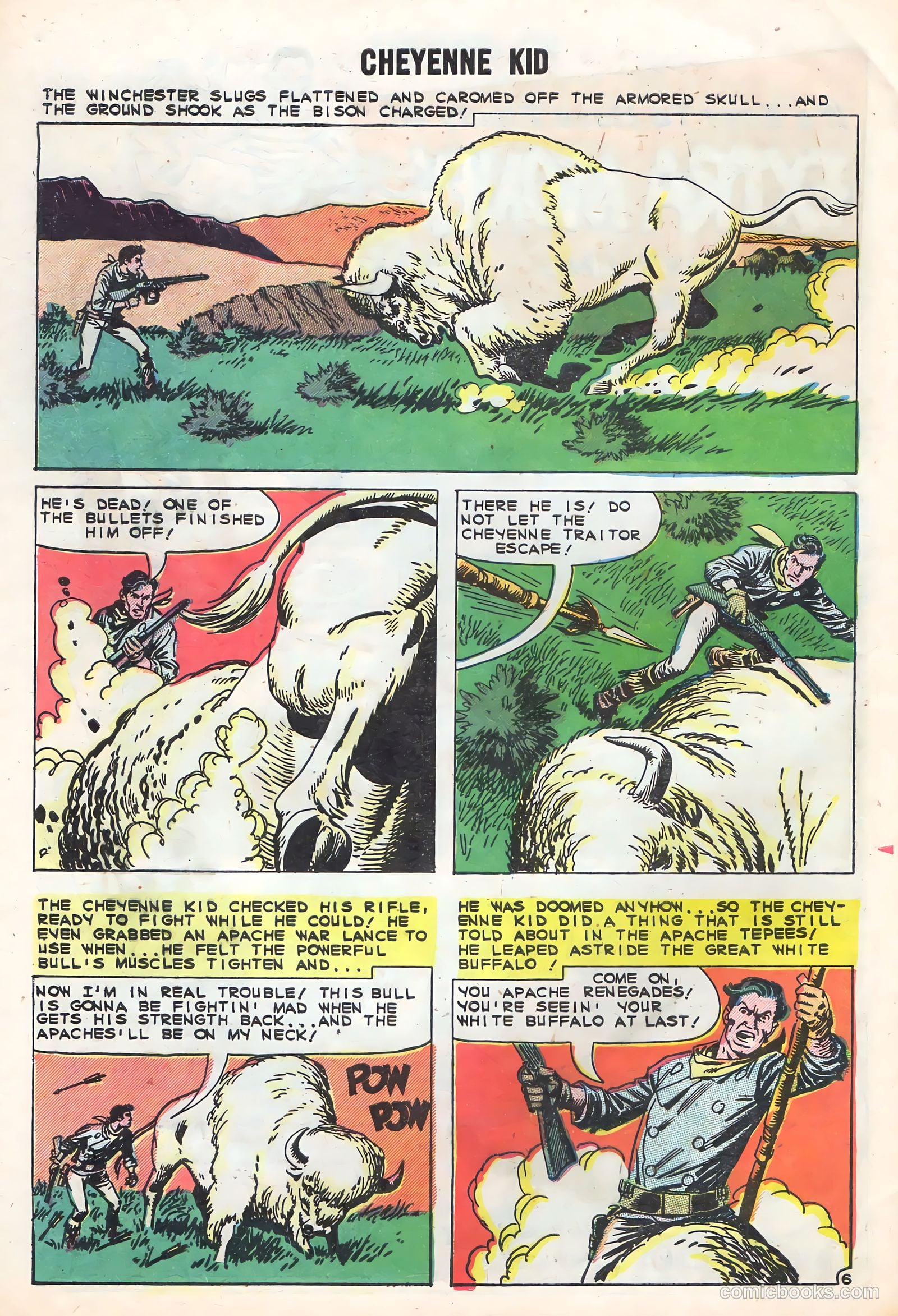 Cheyenne Kid #24 — page 32 of 36