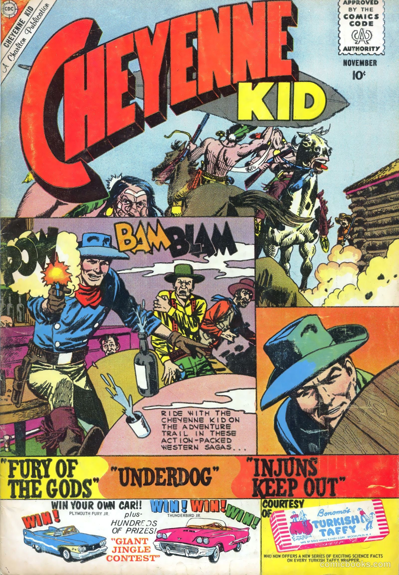 Cheyenne Kid #25 — page 1 of 36