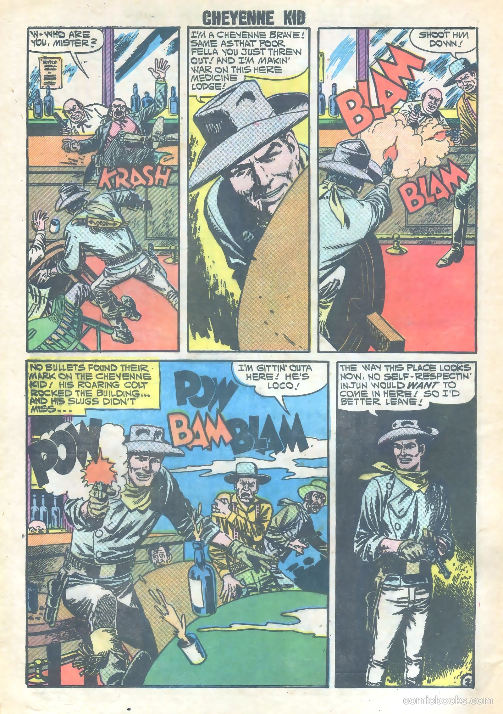 Cheyenne Kid #25 — page 4 of 36