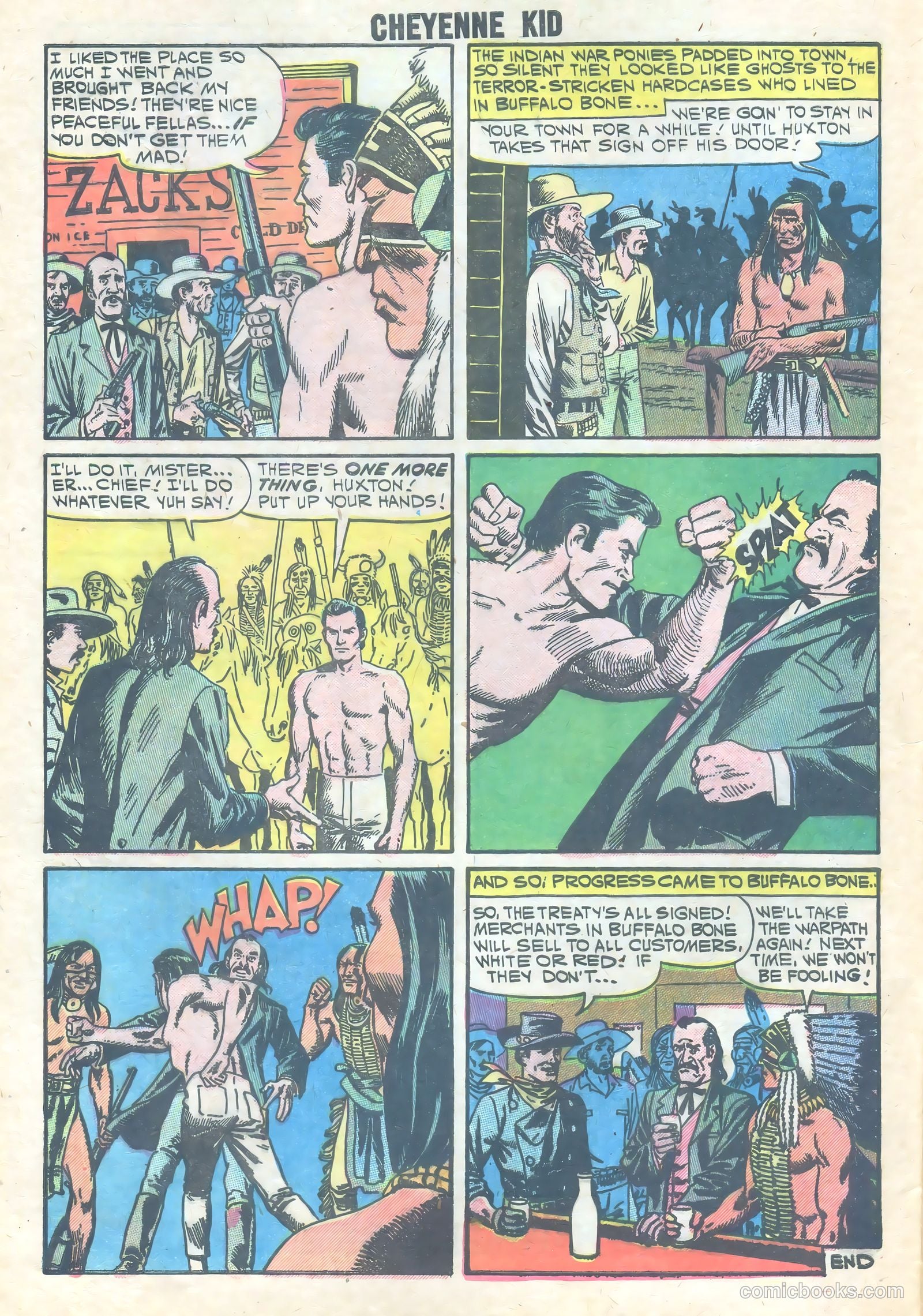 Cheyenne Kid #25 — page 8 of 36