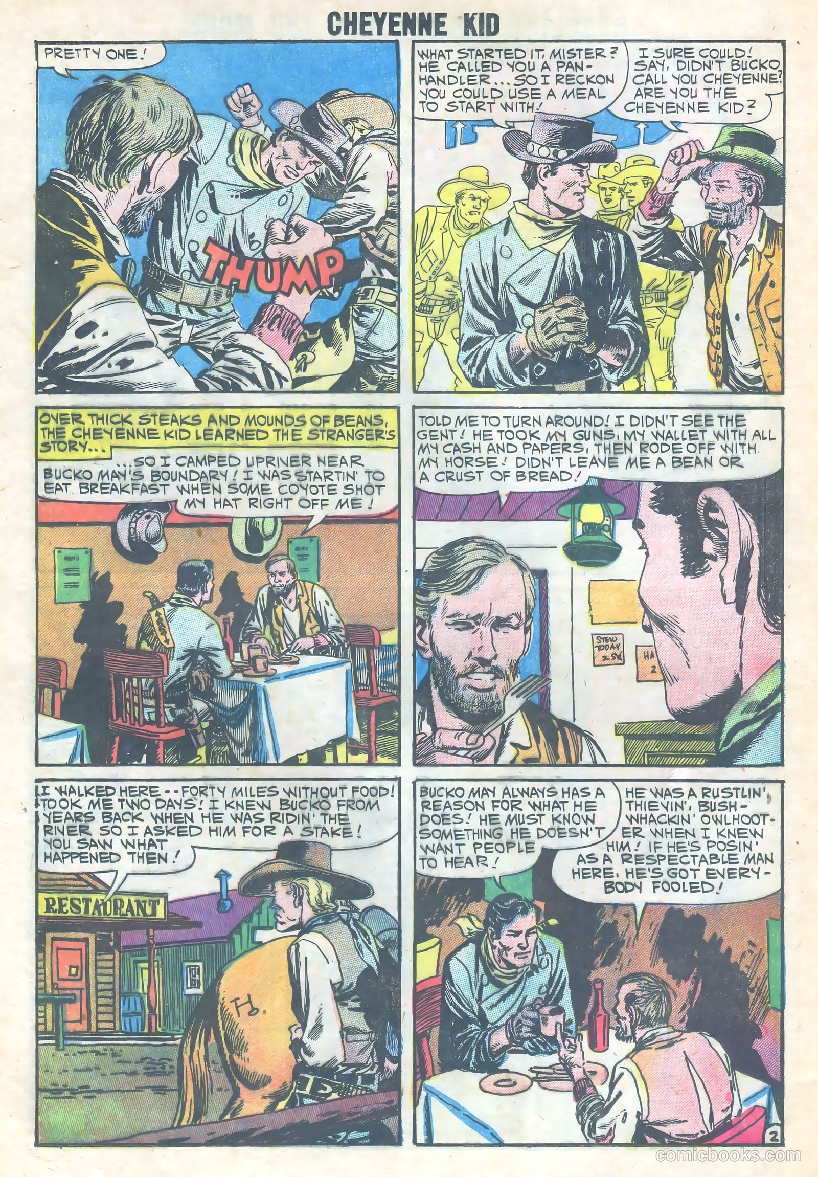 Cheyenne Kid #25 — page 12 of 36