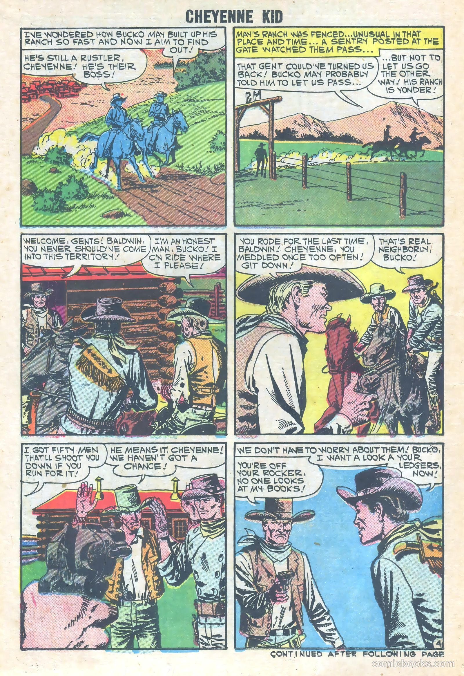 Cheyenne Kid #25 — page 14 of 36
