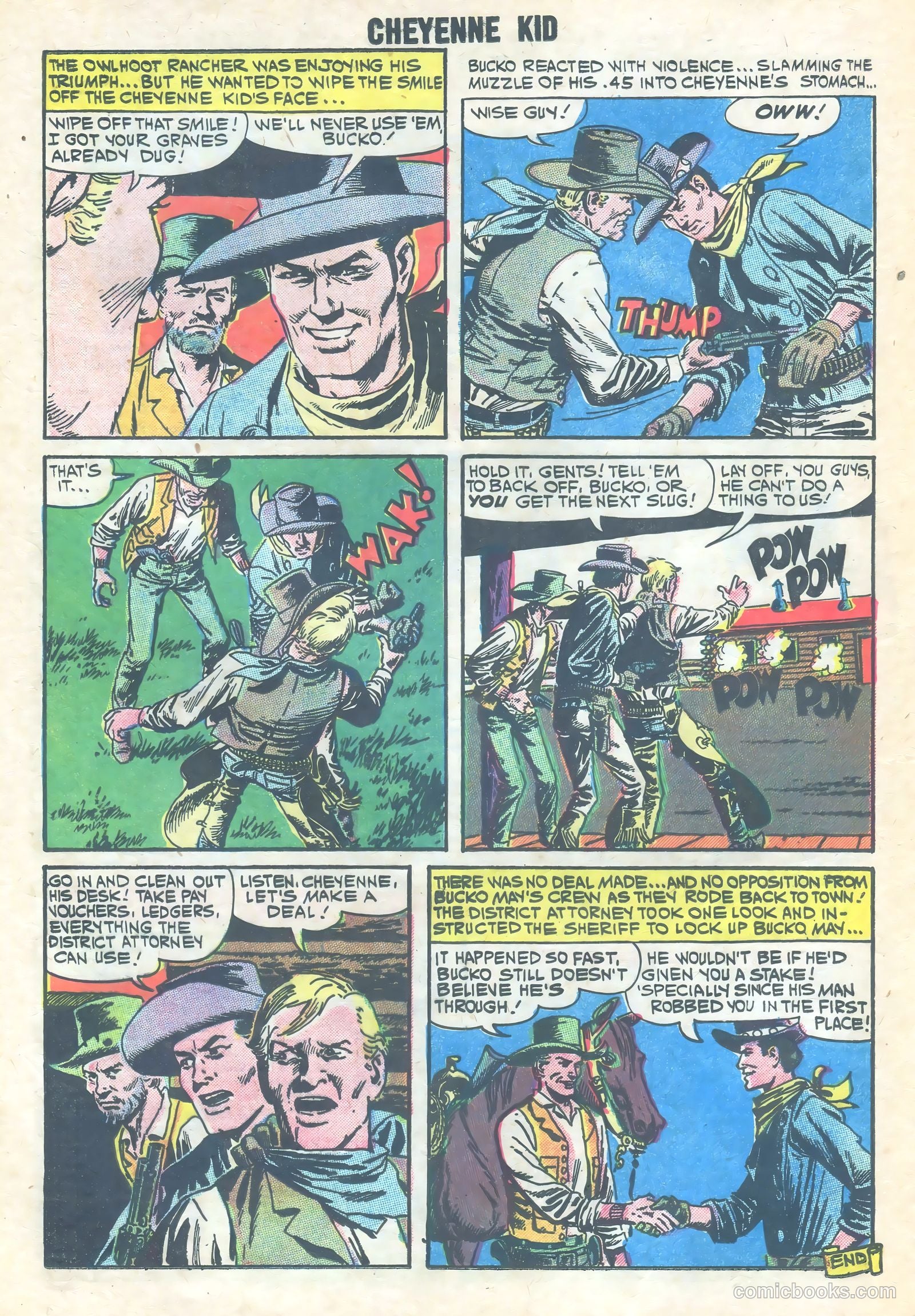 Cheyenne Kid #25 — page 16 of 36