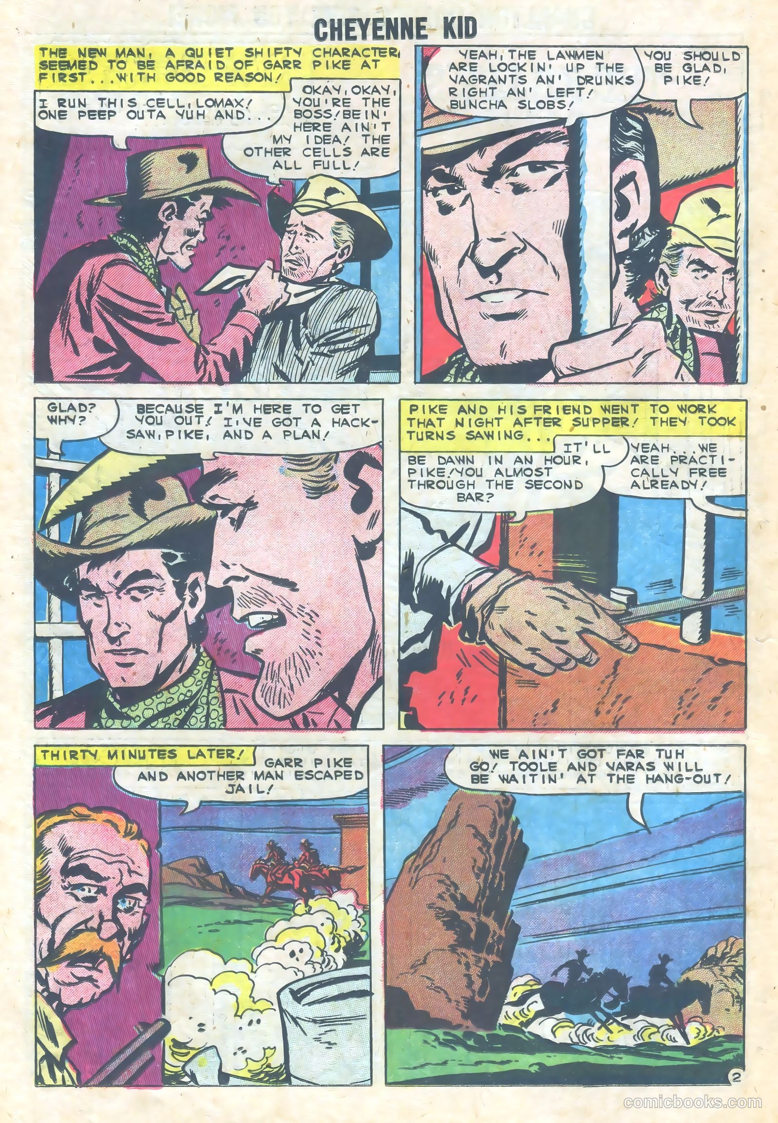 Cheyenne Kid #25 — page 18 of 36