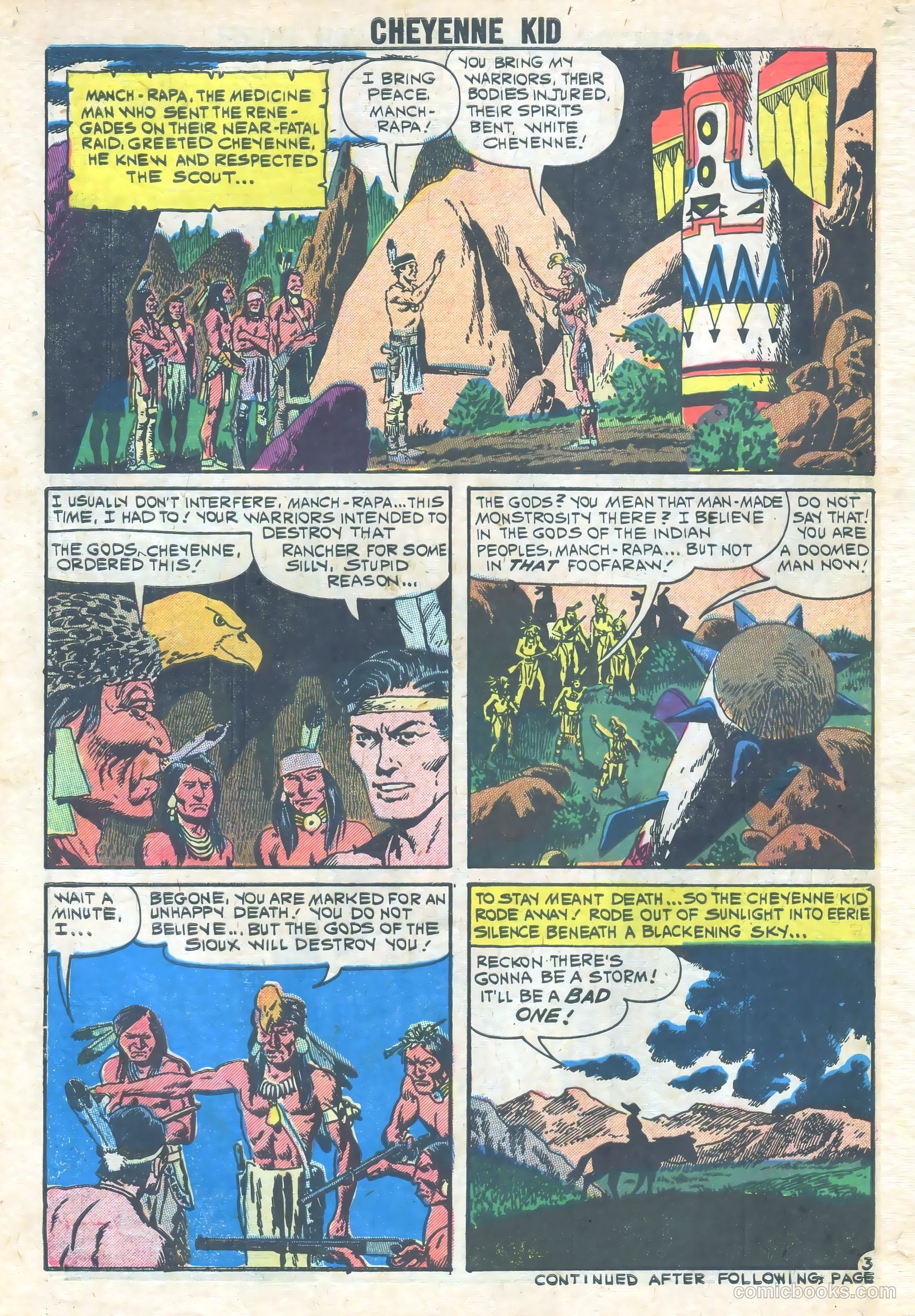 Cheyenne Kid #25 — page 30 of 36