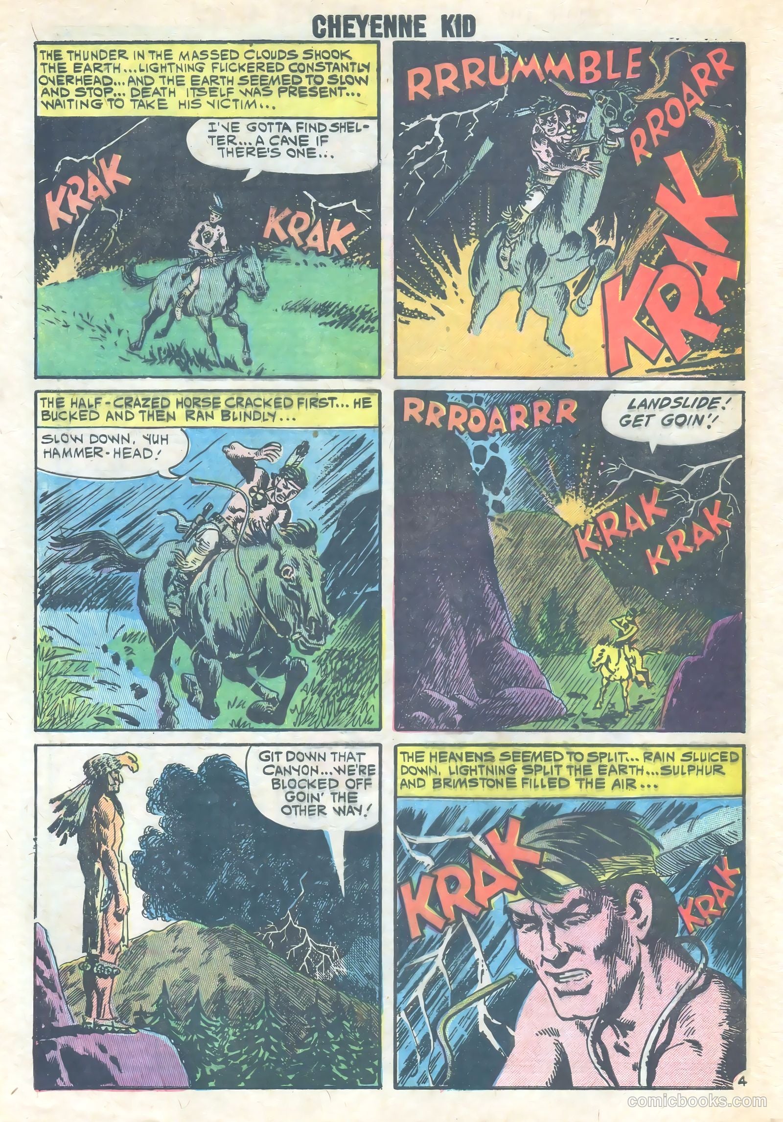 Cheyenne Kid #25 — page 32 of 36