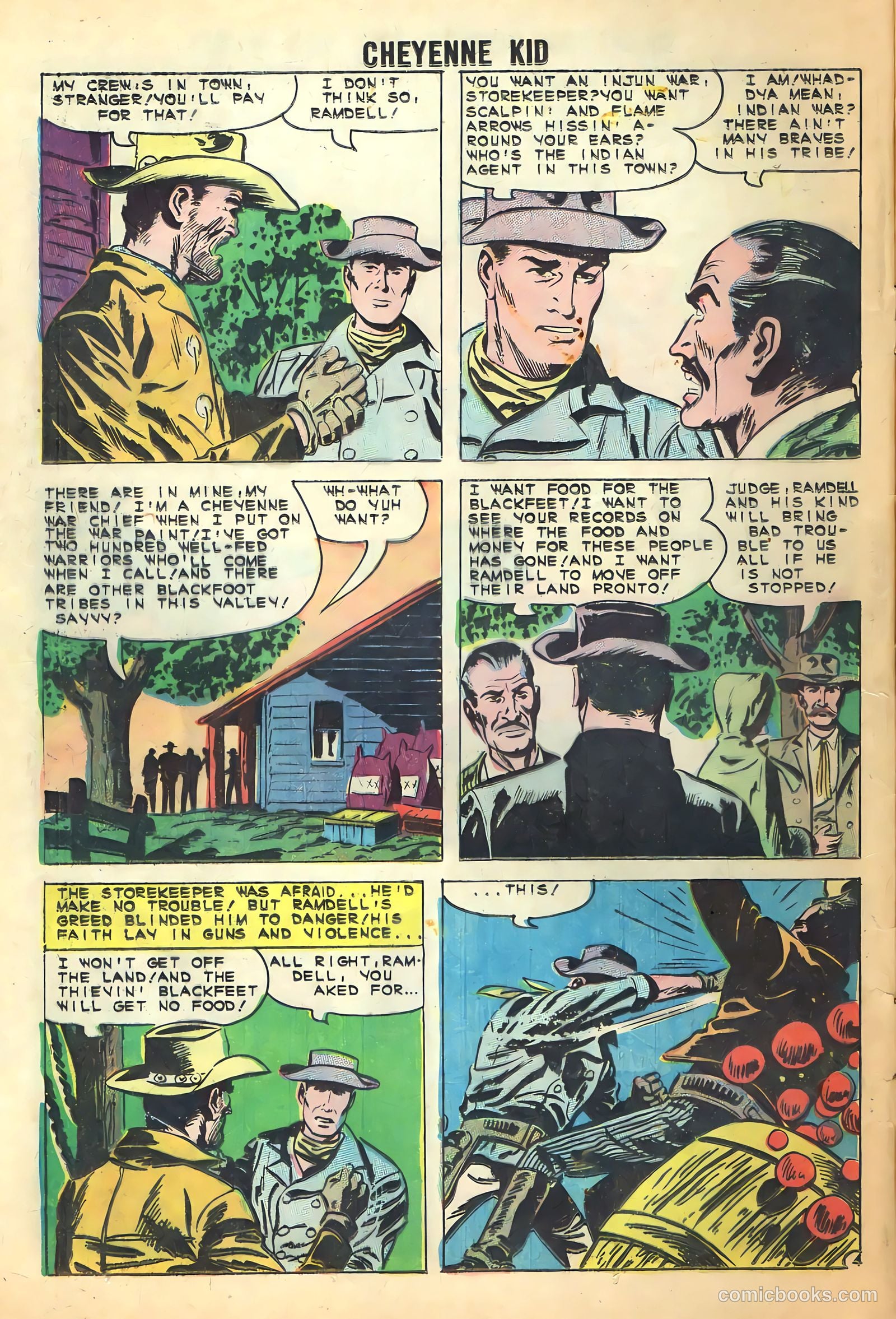 Cheyenne Kid #26 — page 12 of 36