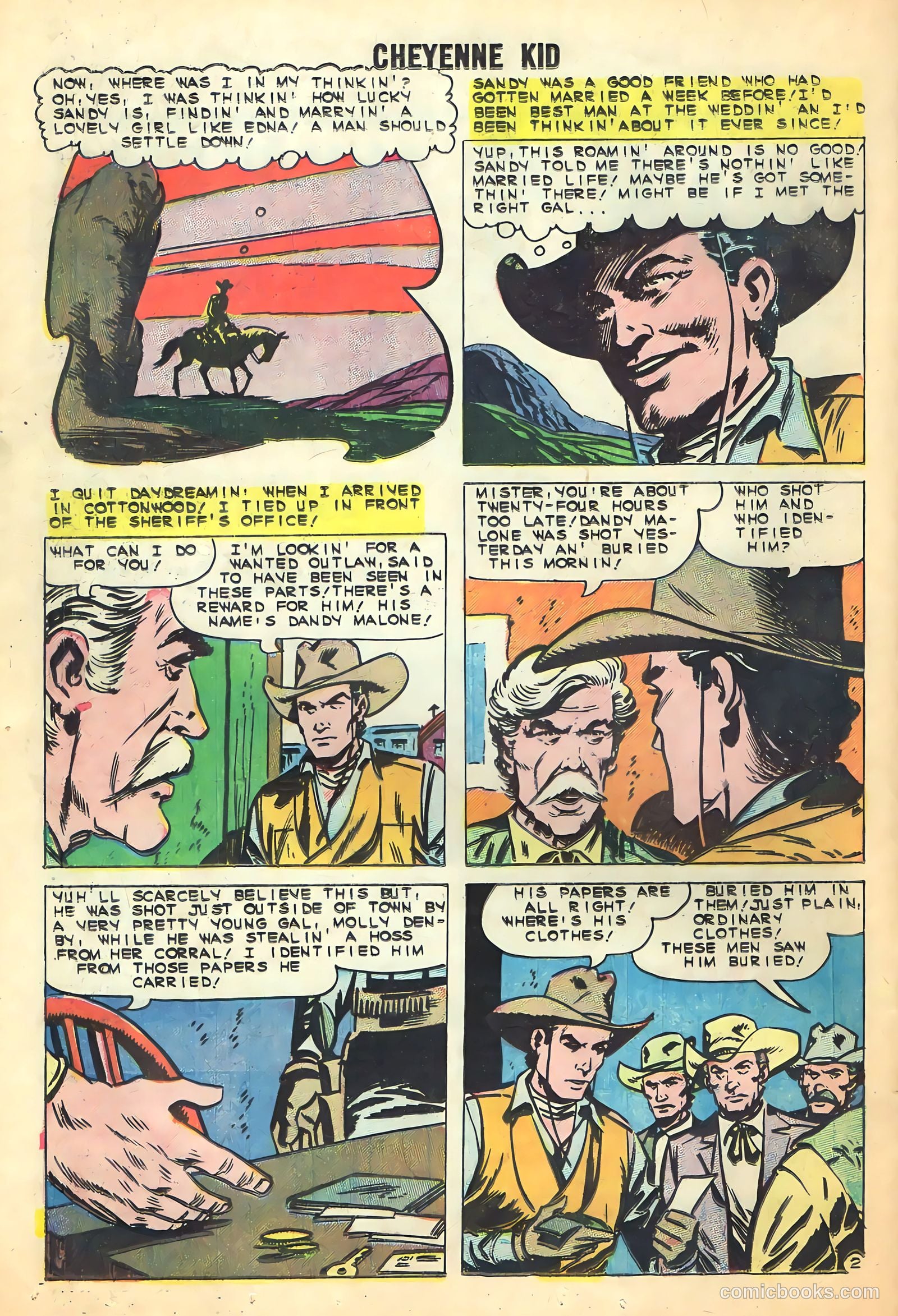 Cheyenne Kid #26 — page 16 of 36