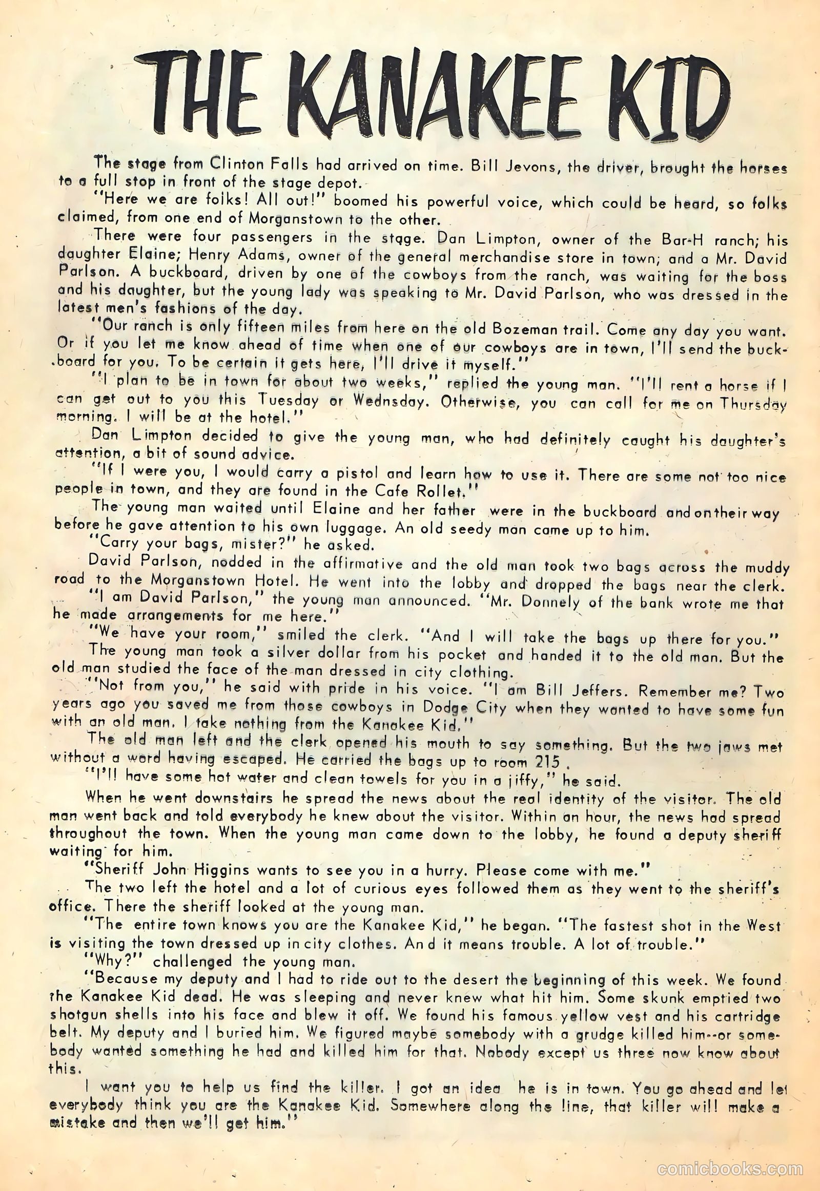Cheyenne Kid #26 — page 20 of 36