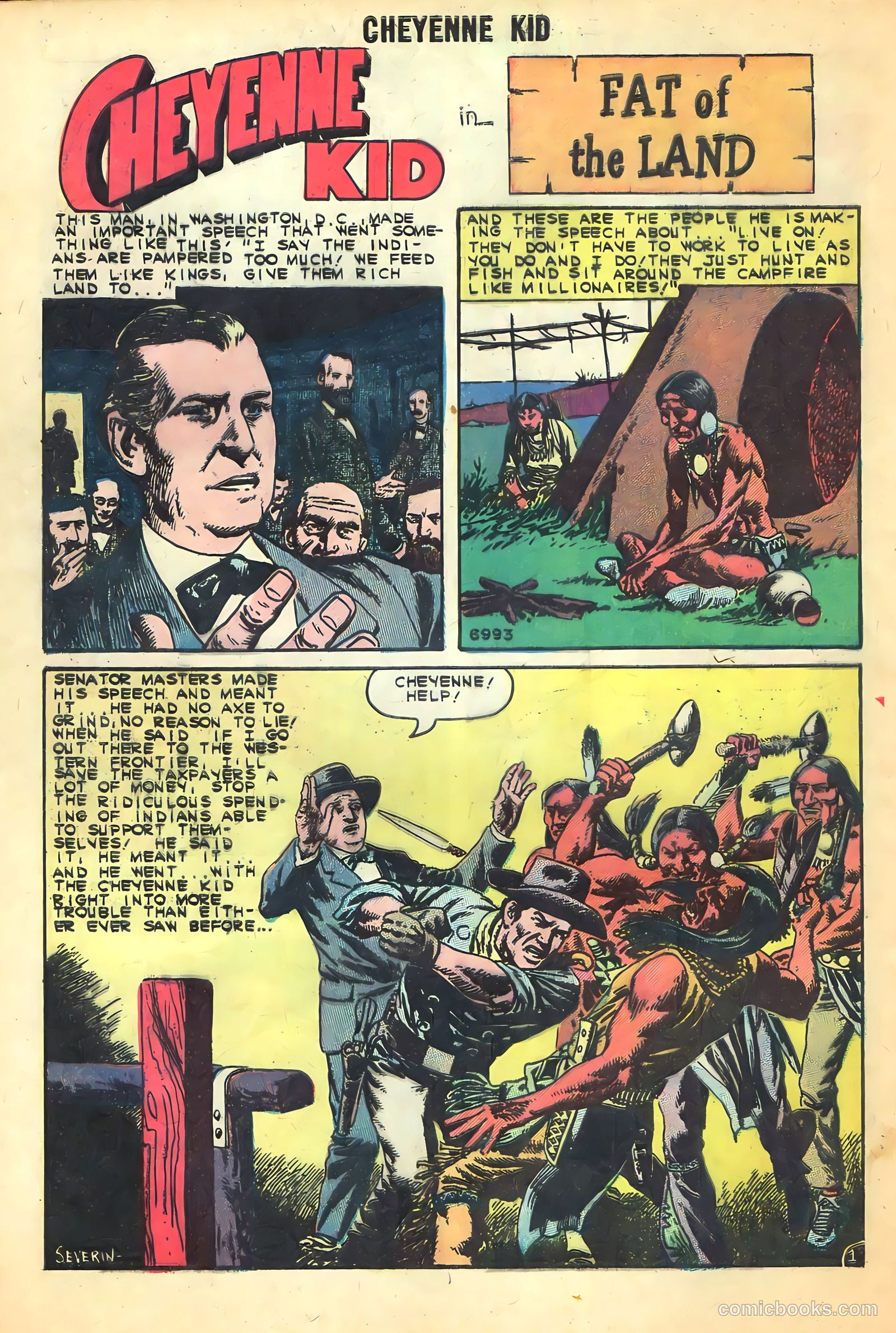 Cheyenne Kid #26 — page 28 of 36
