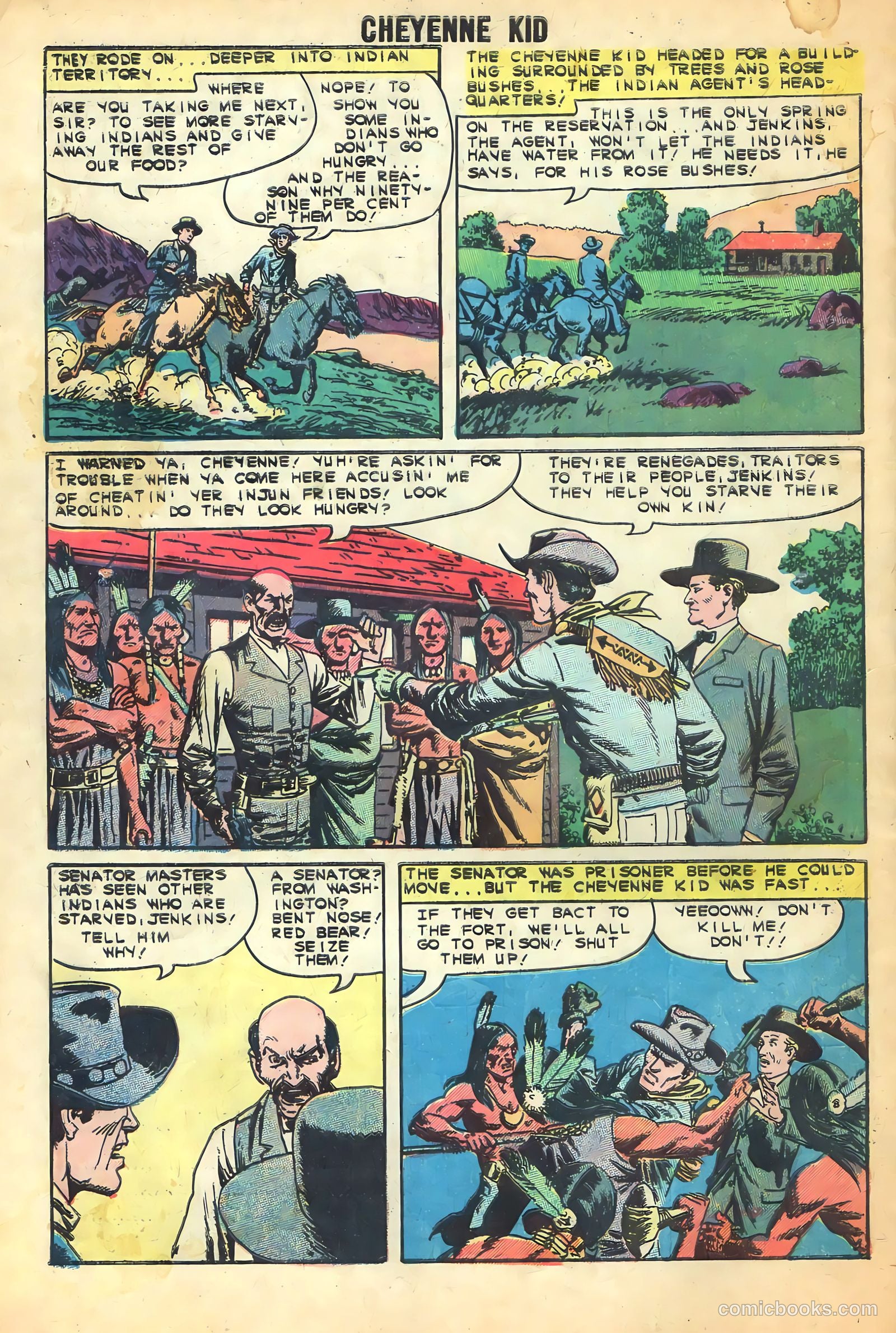 Cheyenne Kid #26 — page 32 of 36