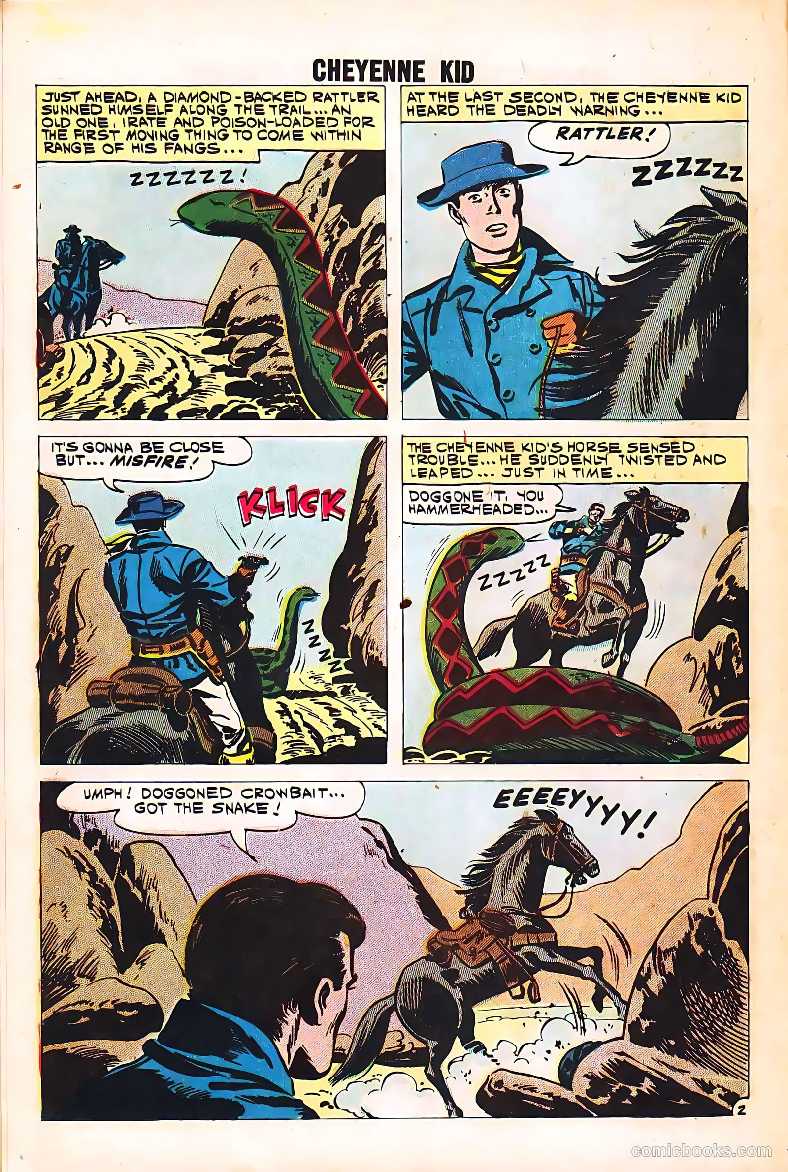 Cheyenne Kid #29 — page 12 of 36