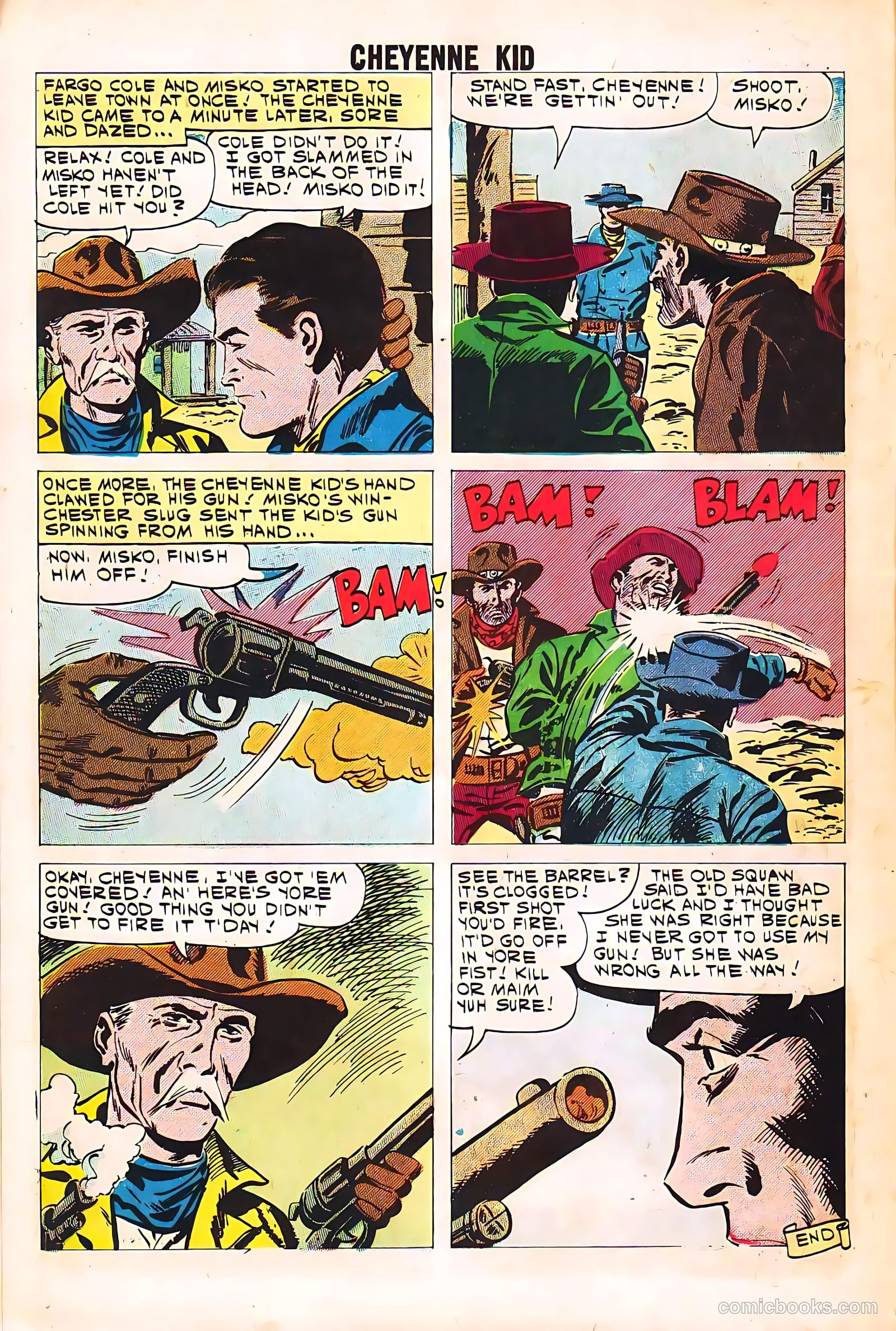 Cheyenne Kid #29 — page 16 of 36