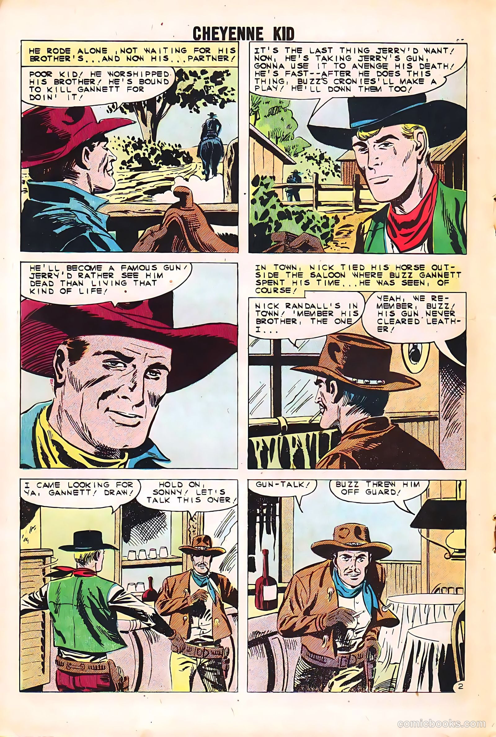Cheyenne Kid #29 — page 18 of 36