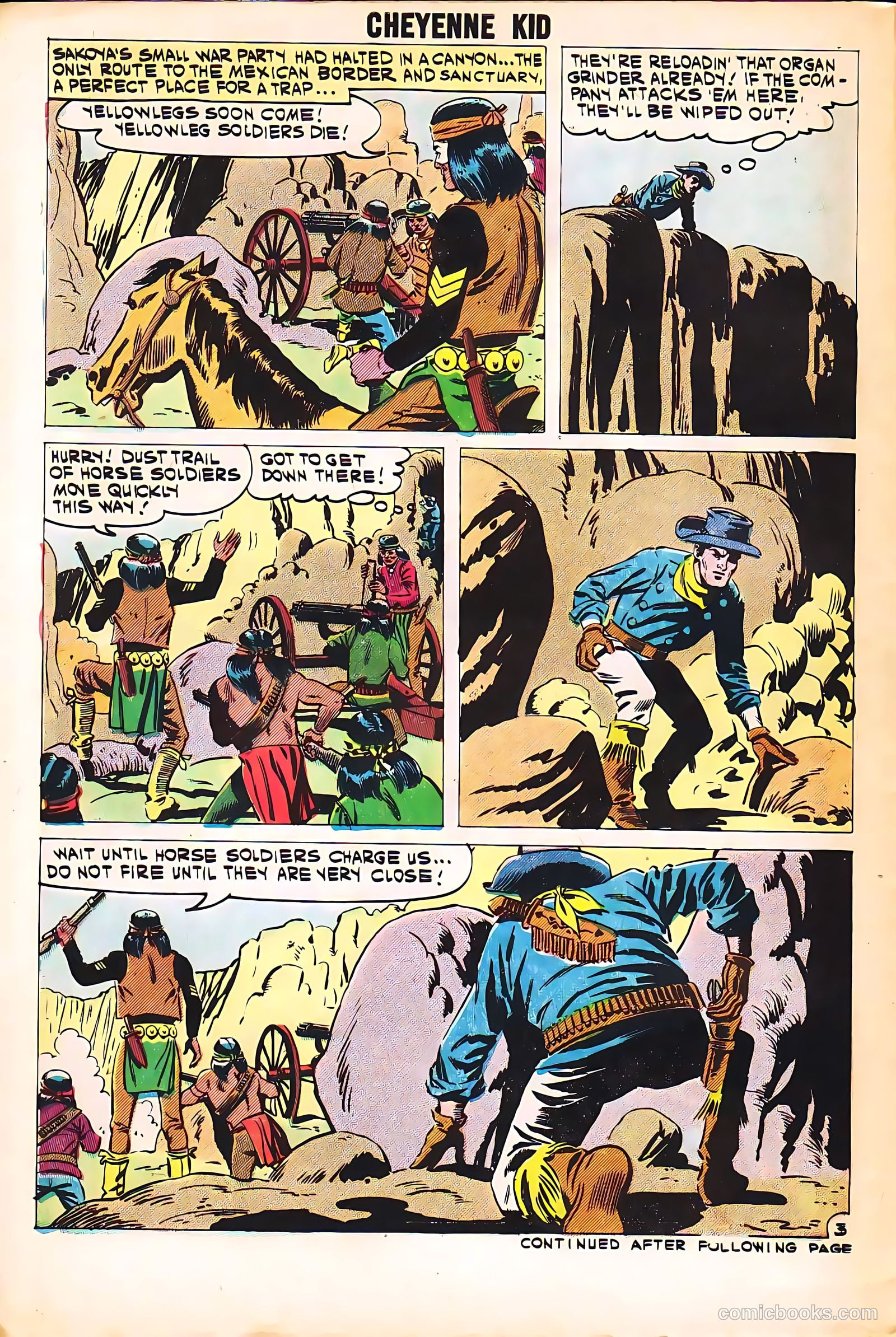 Cheyenne Kid #29 — page 30 of 36