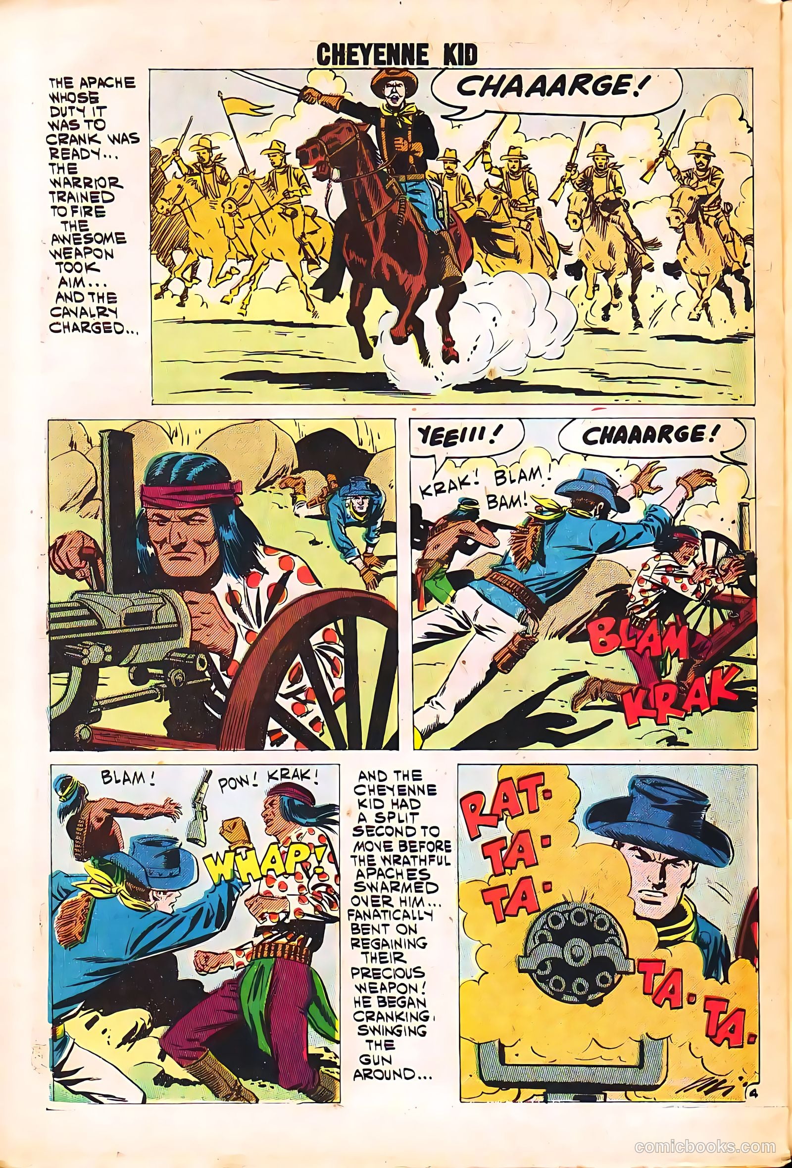 Cheyenne Kid #29 — page 32 of 36