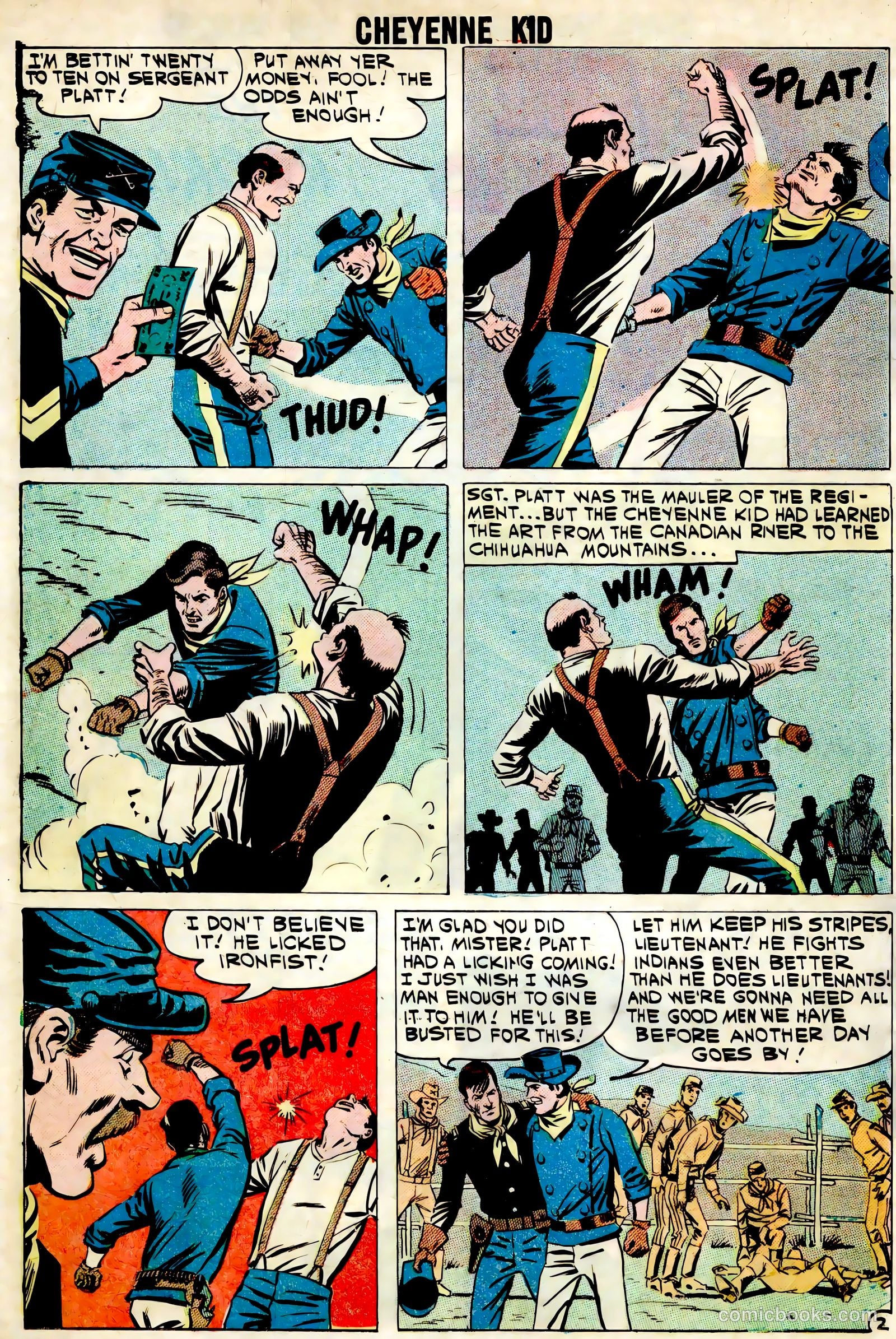 Cheyenne Kid #30 — page 12 of 36
